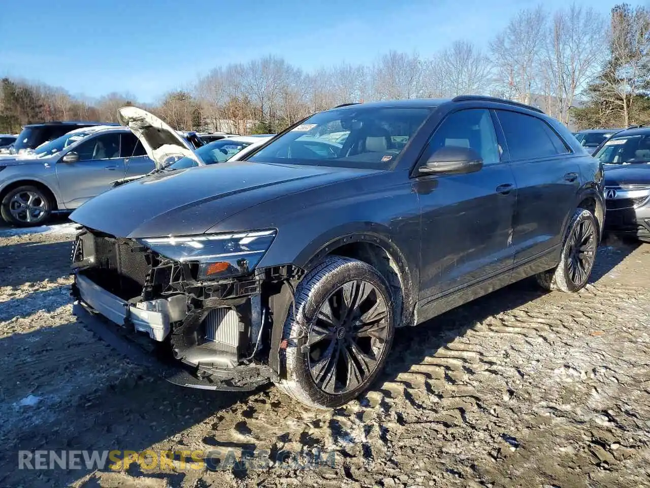 1 Photograph of a damaged car WA1AVBF10SD040702 AUDI Q8 2025