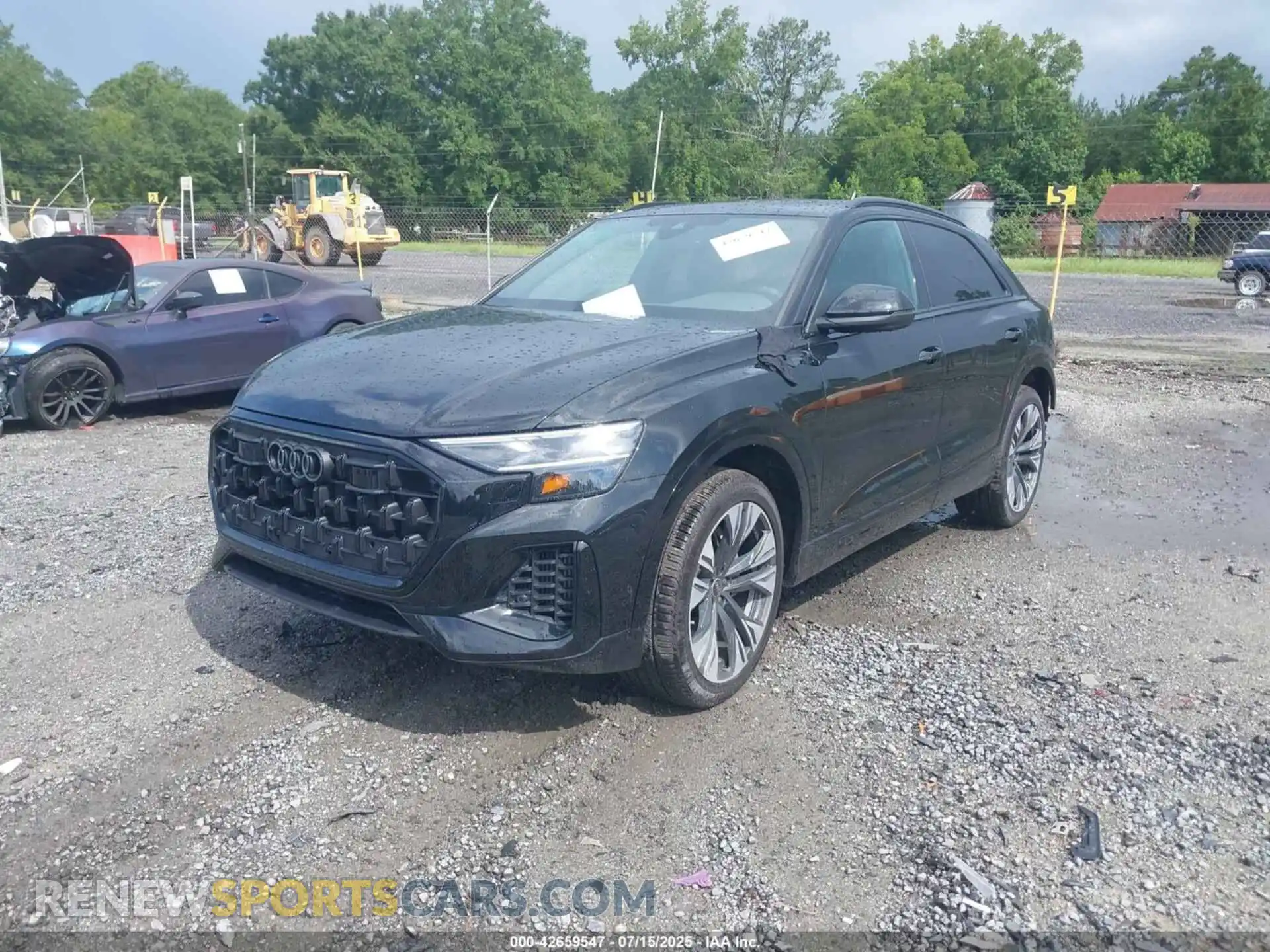 2 Photograph of a damaged car WA1BVBF11SD009205 AUDI Q8 2025