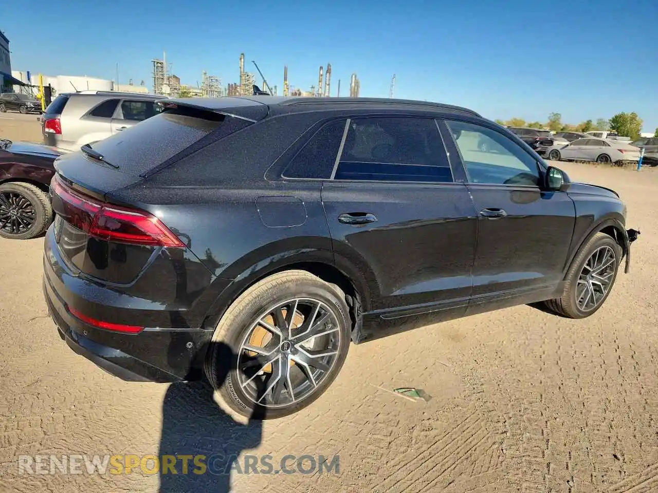 3 Photograph of a damaged car WA1DVBF18SD009002 AUDI Q8 2025