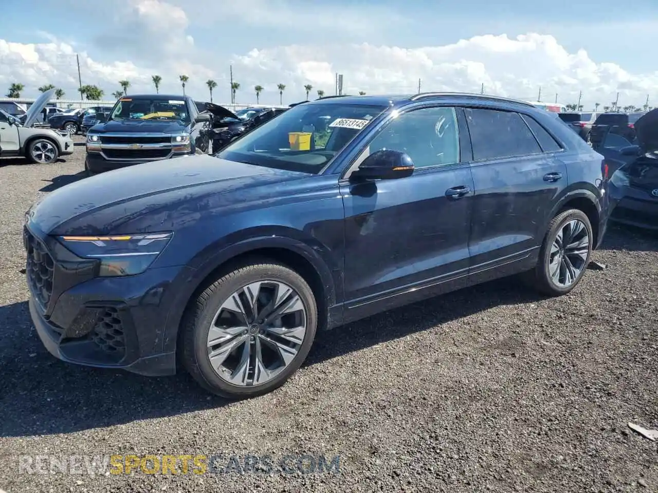 1 Photograph of a damaged car WA1EVBF16SD014722 AUDI Q8 2025