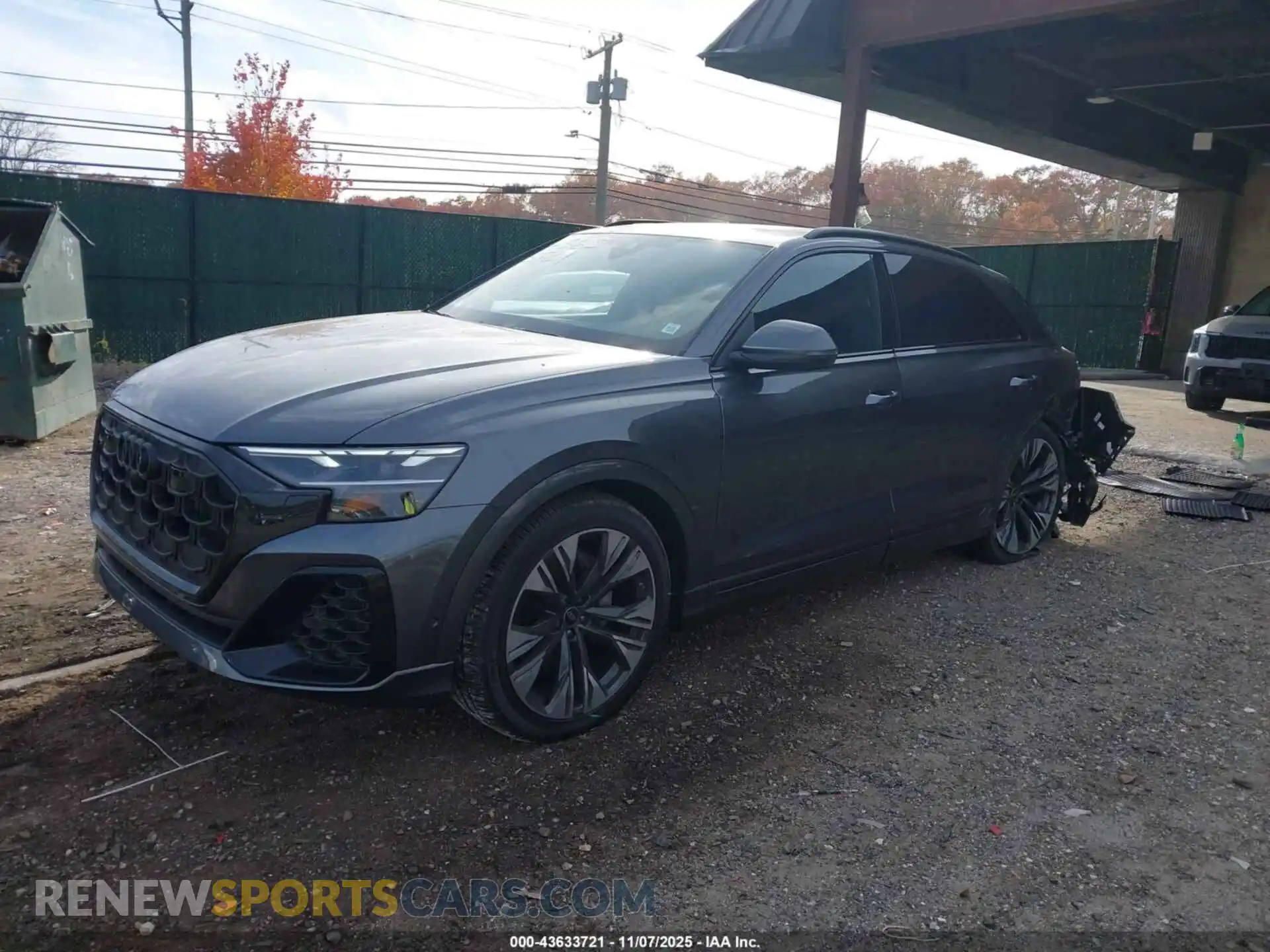 2 Photograph of a damaged car WA1EVBF17SD005964 AUDI Q8 2025