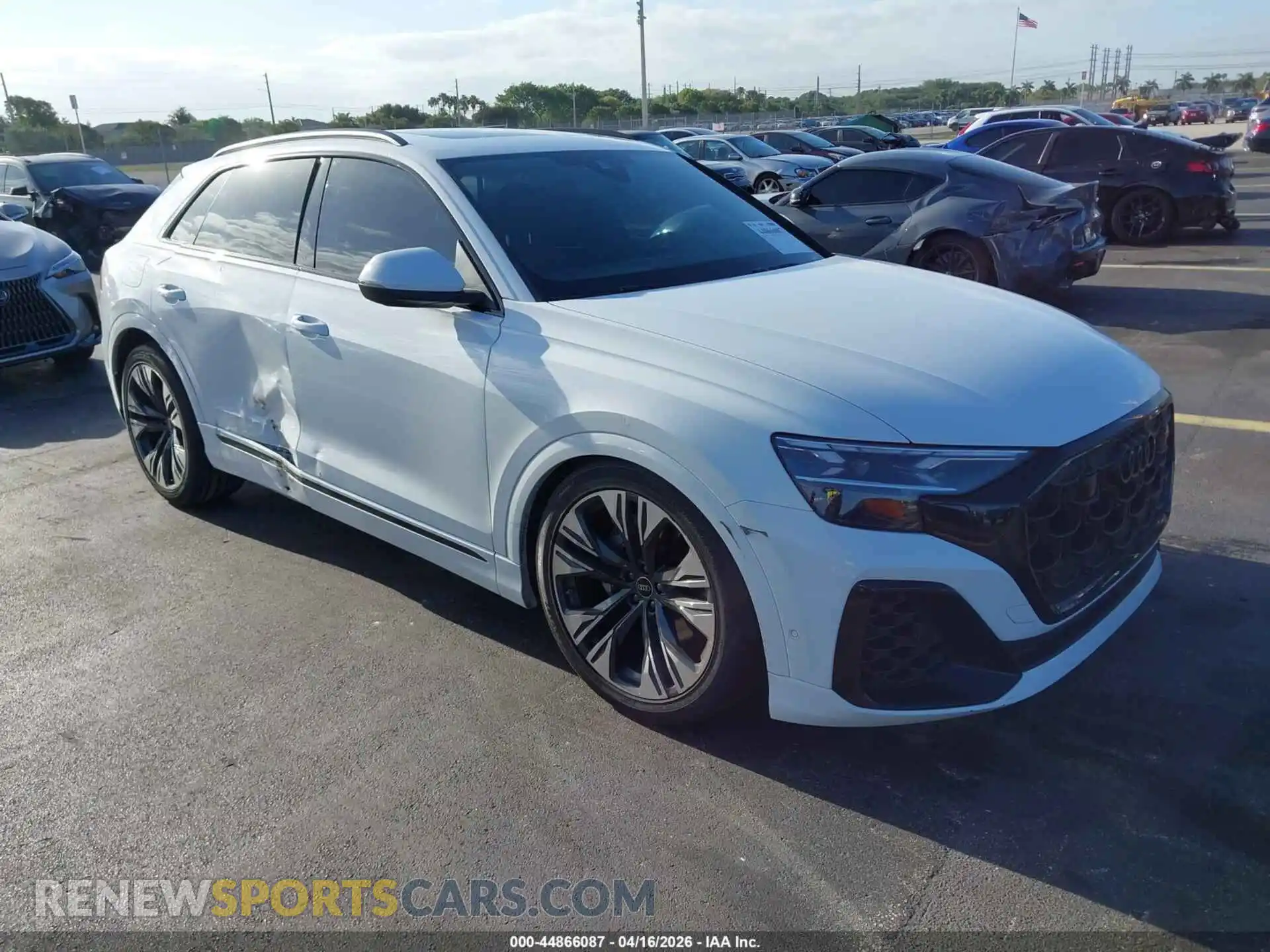 1 Photograph of a damaged car WA1FVBF14SD018045 AUDI Q8 2025