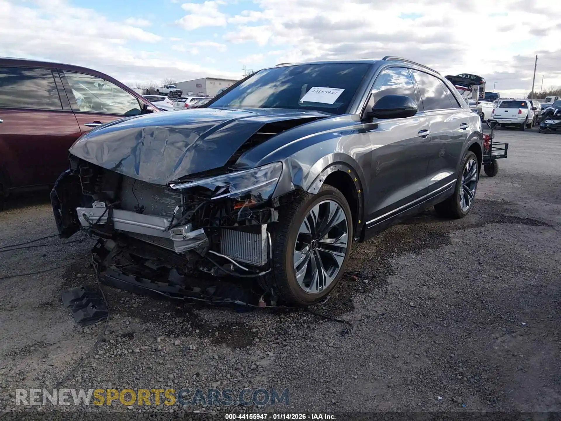 2 Фотография поврежденного автомобиля WA1FVBF15SD009905 AUDI Q8 2025