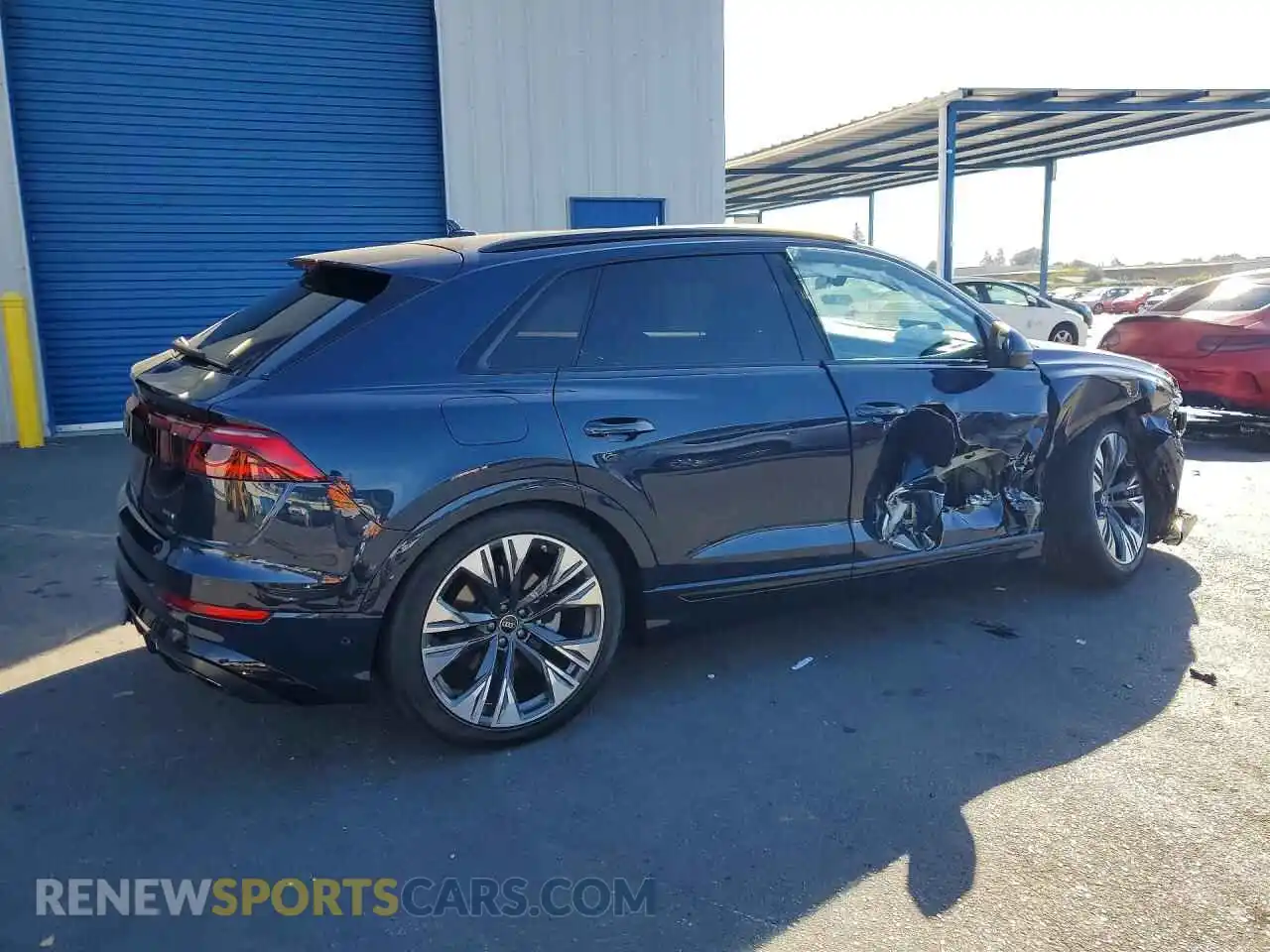 3 Фотография поврежденного автомобиля WA1FVBF17SD023482 AUDI Q8 2025