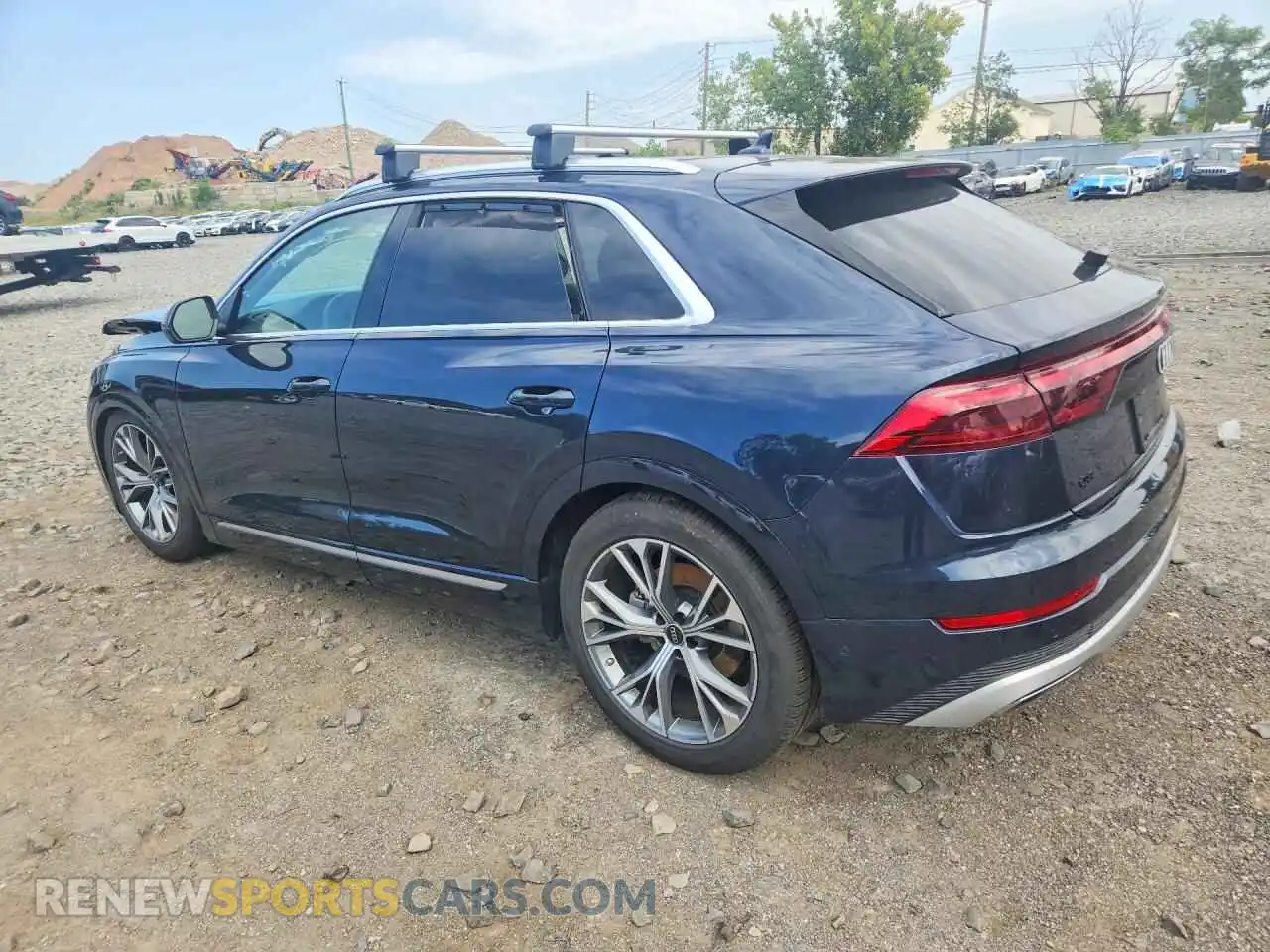 2 fotografías del automóvil dañado WA1BVBF12TD033904 AUDI Q8 2026