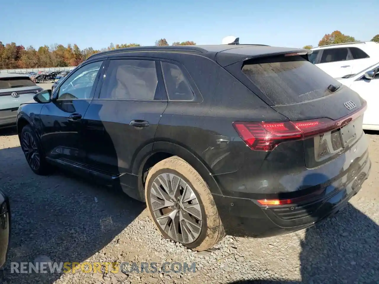 2 Photograph of a damaged car WA15AAGE0RB015202 AUDI Q8 E-TRON 2024