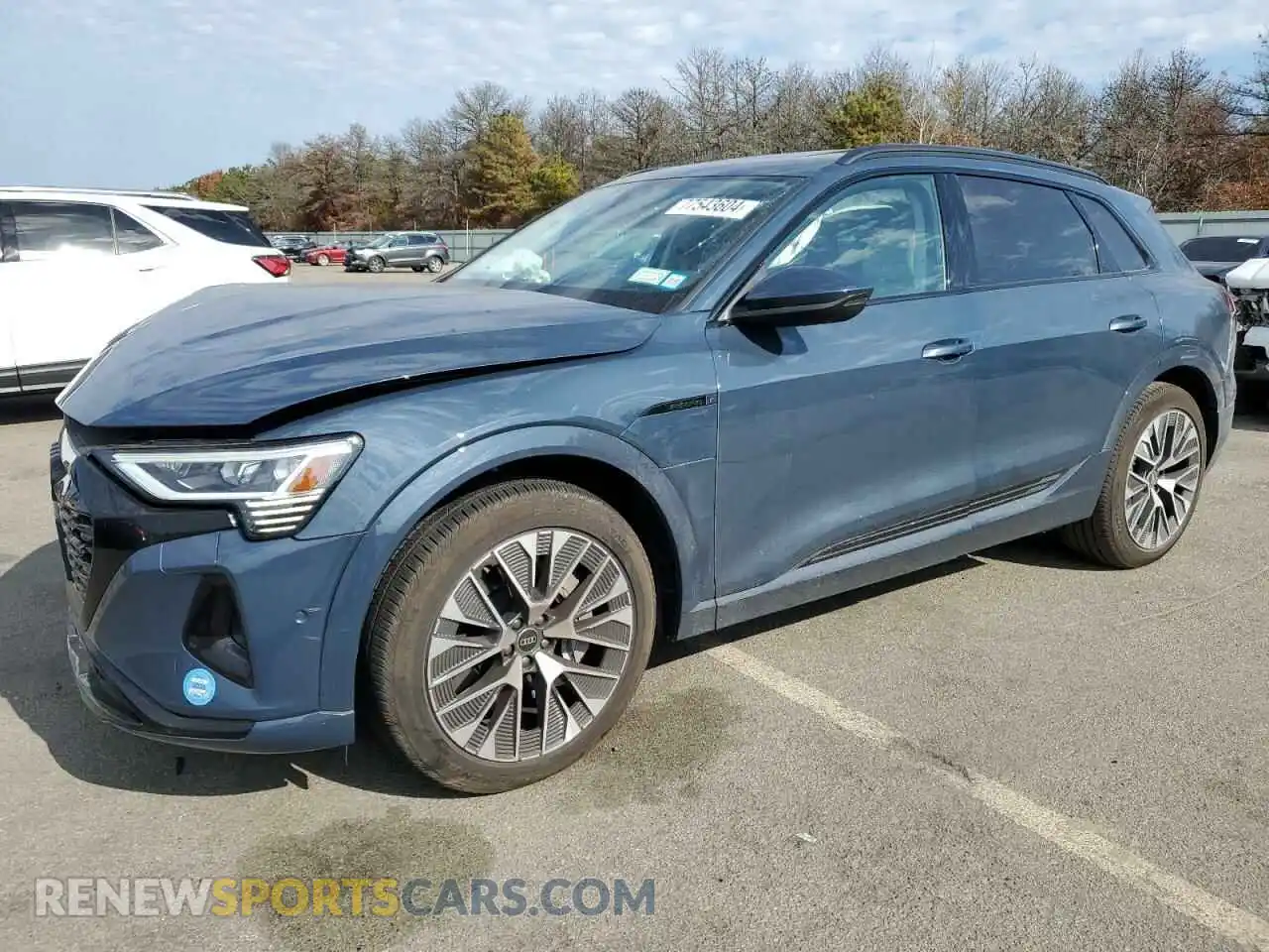 1 Photograph of a damaged car WA15AAGE0RB044134 AUDI Q8 E-TRON 2024