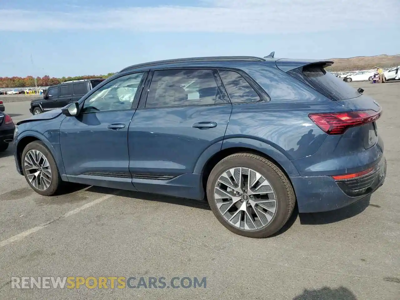 2 Photograph of a damaged car WA15AAGE0RB044134 AUDI Q8 E-TRON 2024