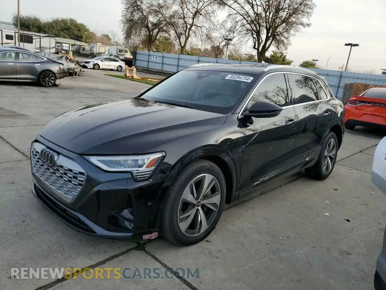 1 Photograph of a damaged car WA15AAGE6RB006178 AUDI Q8 E-TRON 2024
