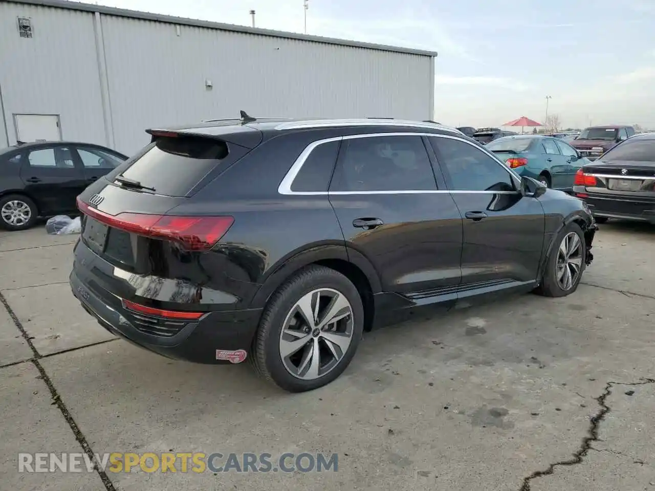 3 Photograph of a damaged car WA15AAGE6RB006178 AUDI Q8 E-TRON 2024