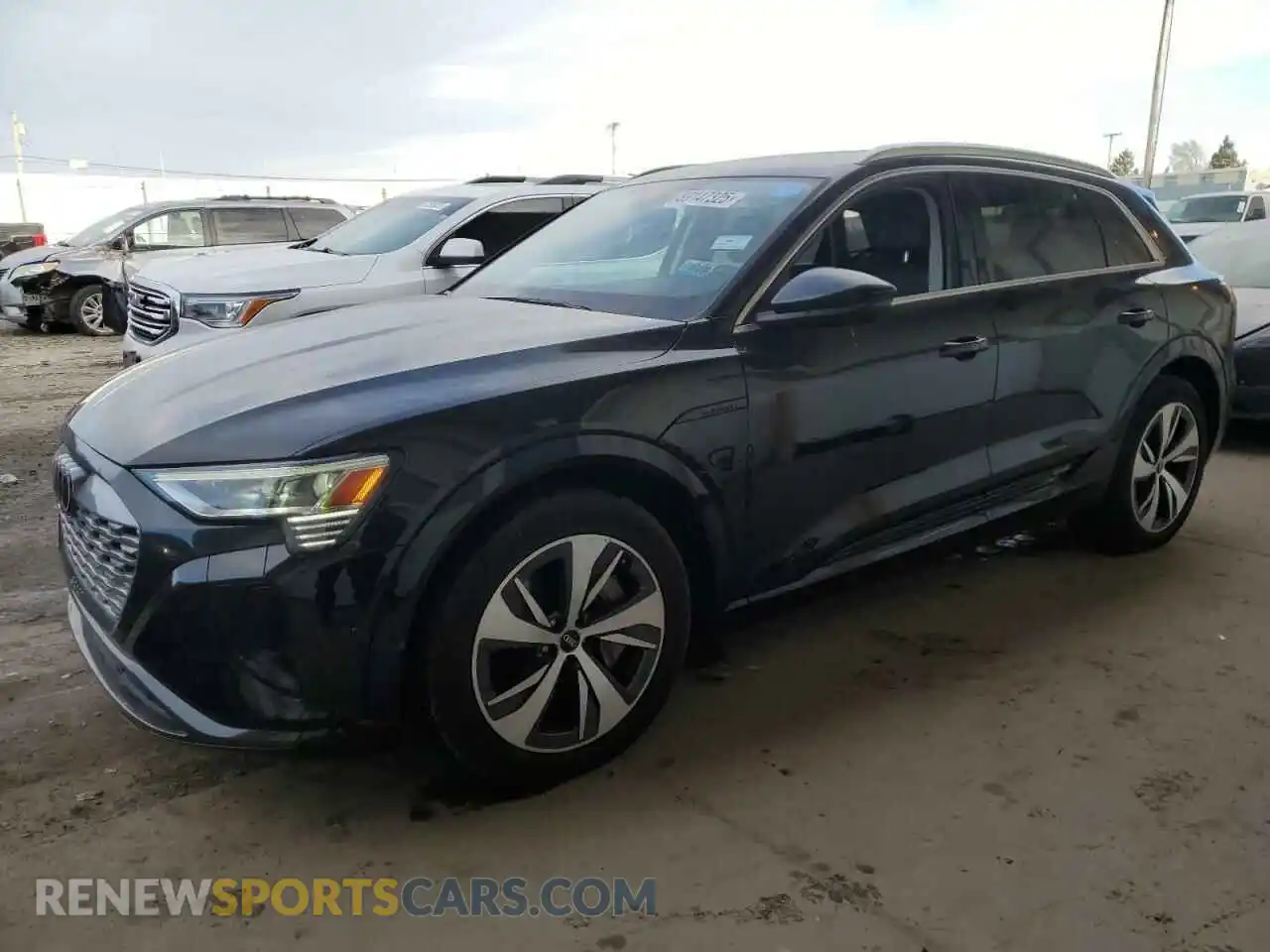 1 Photograph of a damaged car WA15AAGEXRB027535 AUDI Q8 E-TRON 2024
