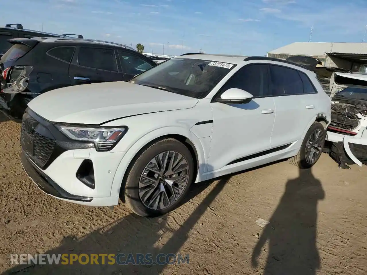 1 Photograph of a damaged car WA15AAGEXRB042875 AUDI Q8 E-TRON 2024