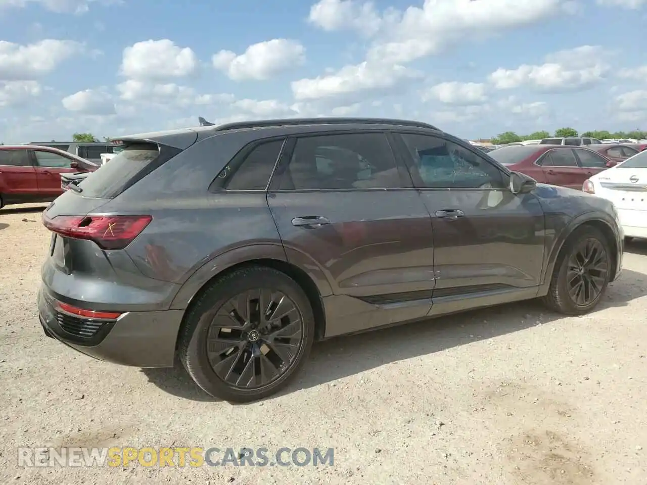3 Photograph of a damaged car WA16AAGE2RB023404 AUDI Q8 E-TRON 2024