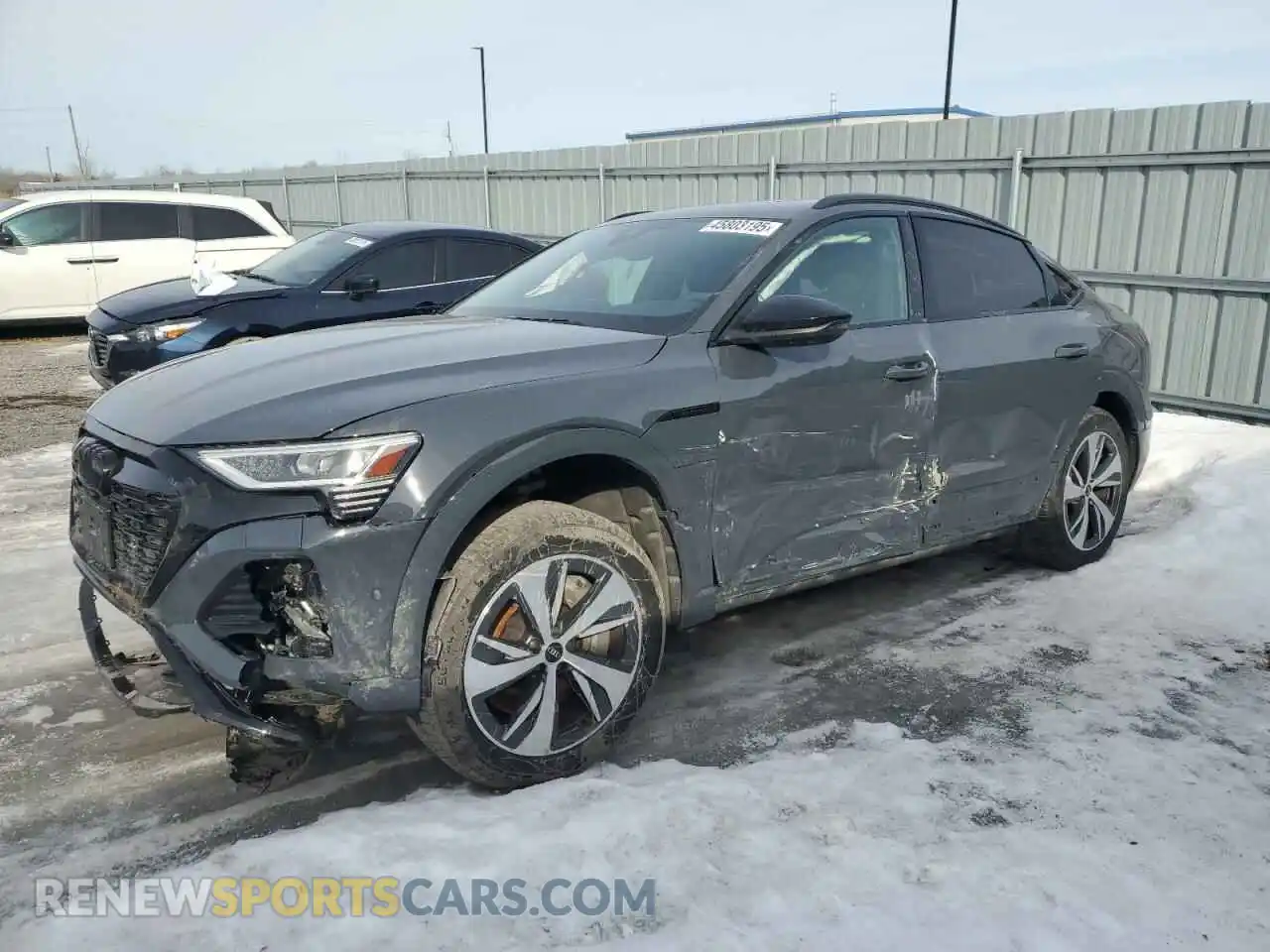 1 Photograph of a damaged car WA1BABGE2RB043043 AUDI Q8 E-TRON 2024