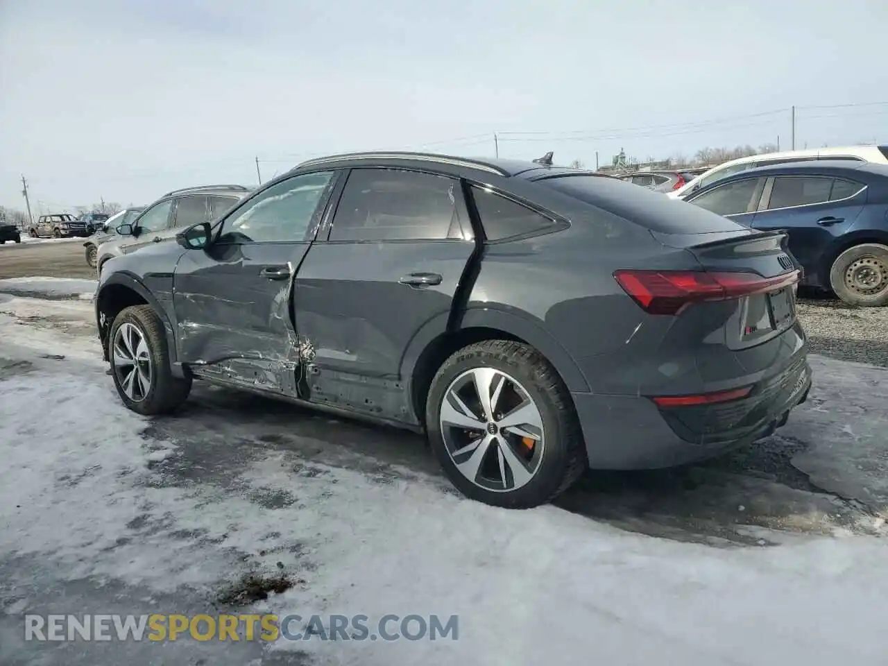 2 Photograph of a damaged car WA1BABGE2RB043043 AUDI Q8 E-TRON 2024