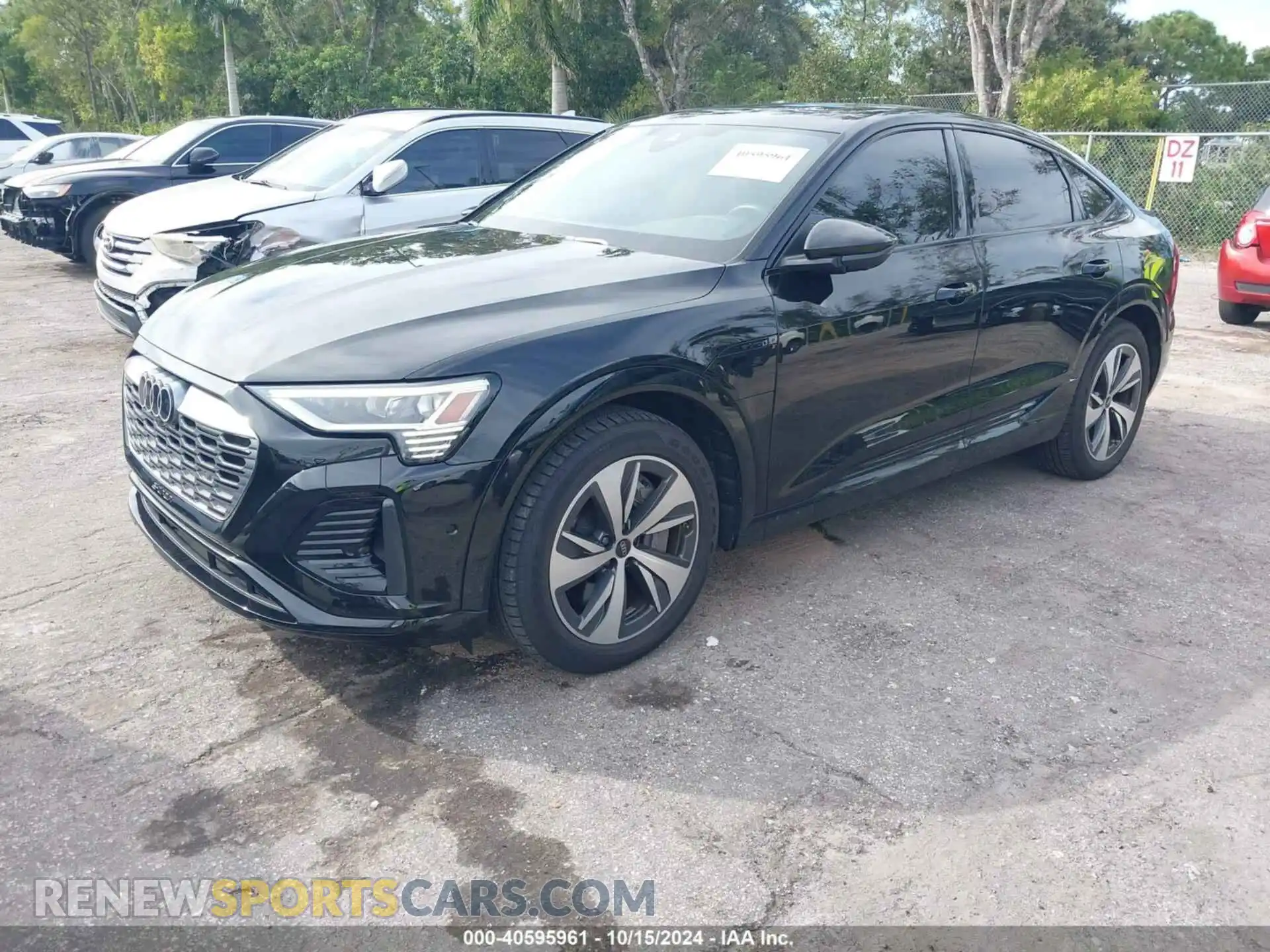 2 Photograph of a damaged car WA1CAAGE0RB031990 AUDI Q8 E-TRON 2024