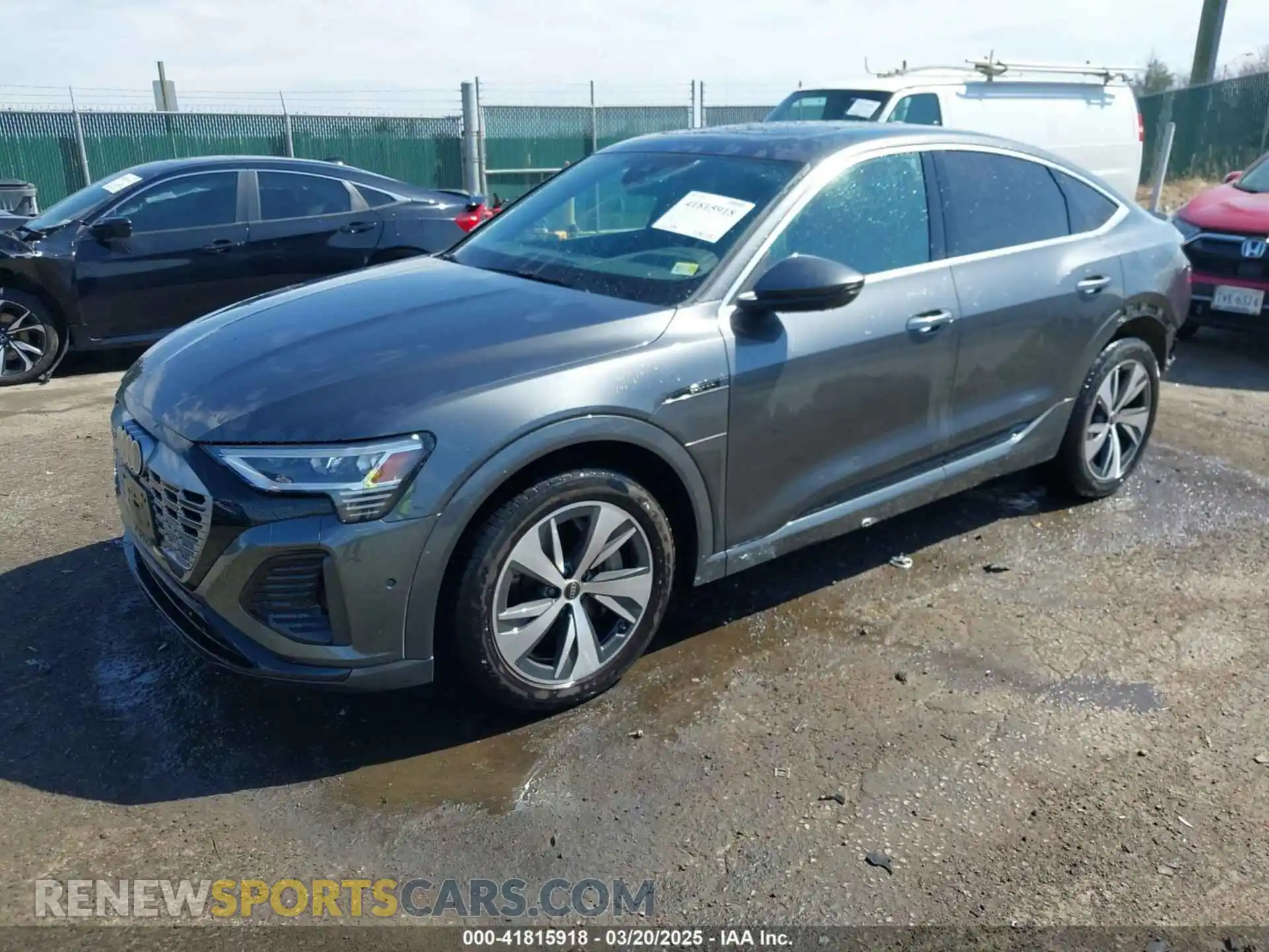 2 Photograph of a damaged car WA1CAAGE1RB030864 AUDI Q8 E-TRON 2024
