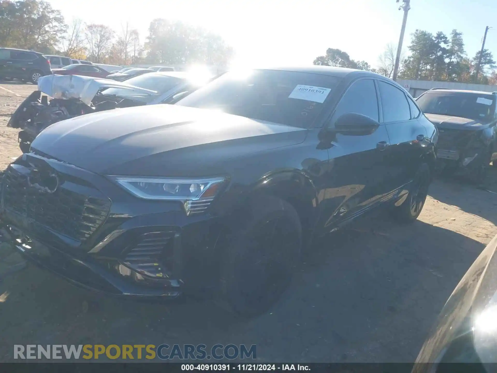 2 Photograph of a damaged car WA1CAAGE5RB016630 AUDI Q8 E-TRON 2024
