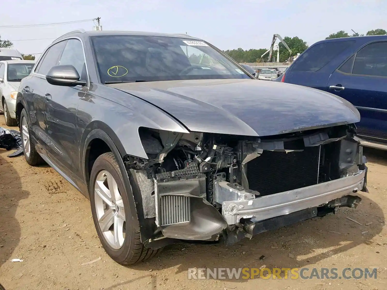 1 Photograph of a damaged car WA1AVAF10KD012280 AUDI Q8 PREMIUM 2019