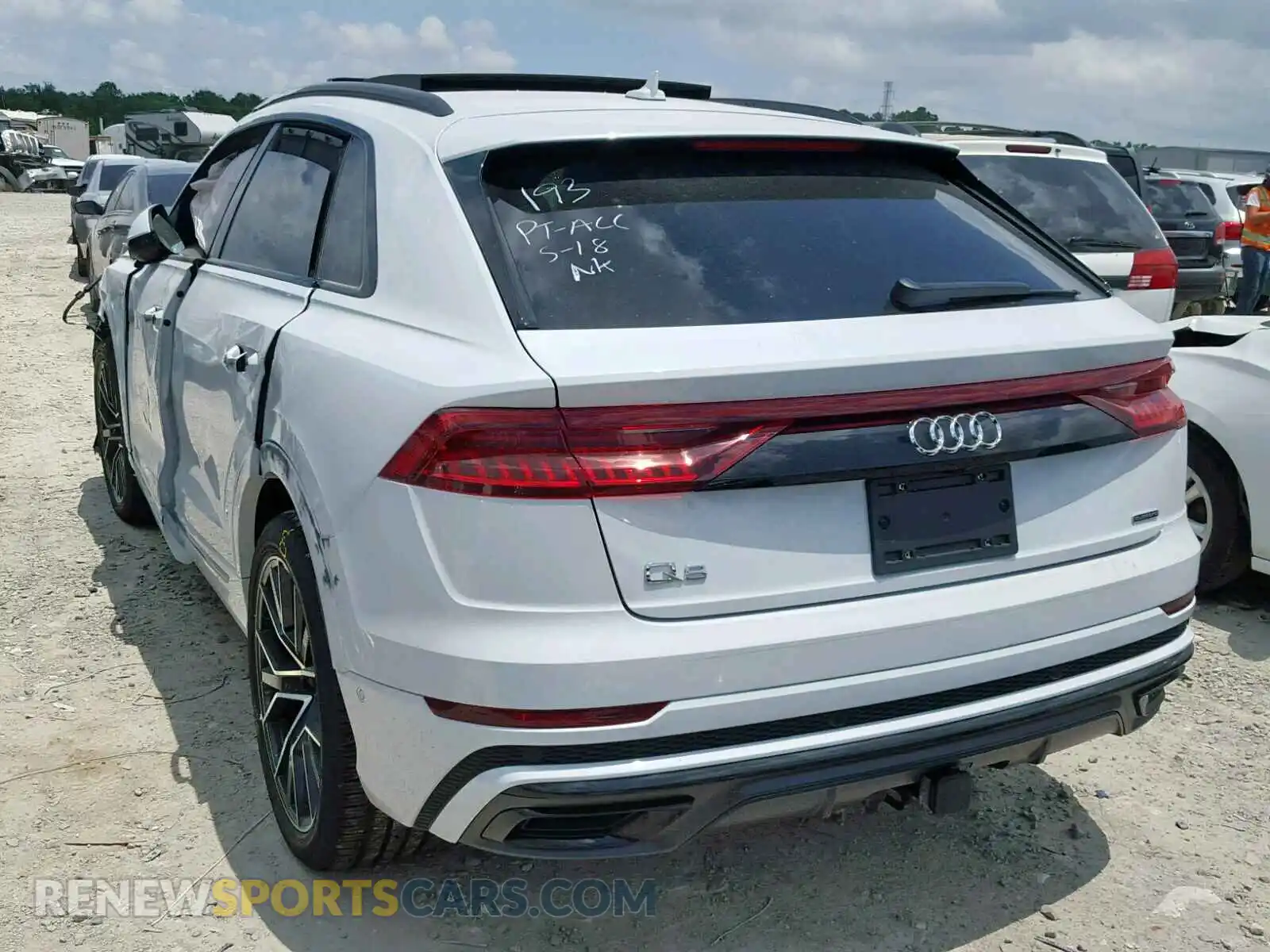 3 Photograph of a damaged car WA1FVAF19KD031870 AUDI Q8 PRESTIG 2019