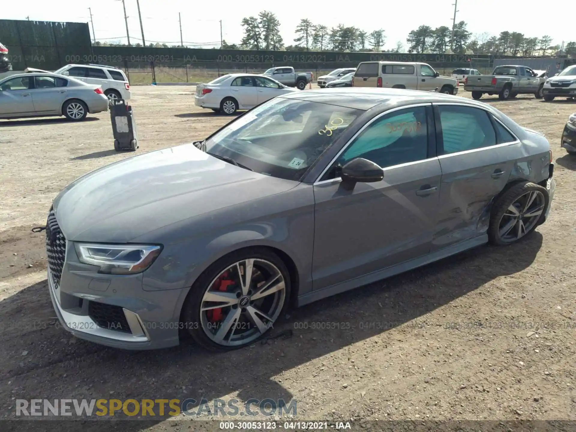 2 Photograph of a damaged car WUABWGFF2KA902242 AUDI RS 3 2019