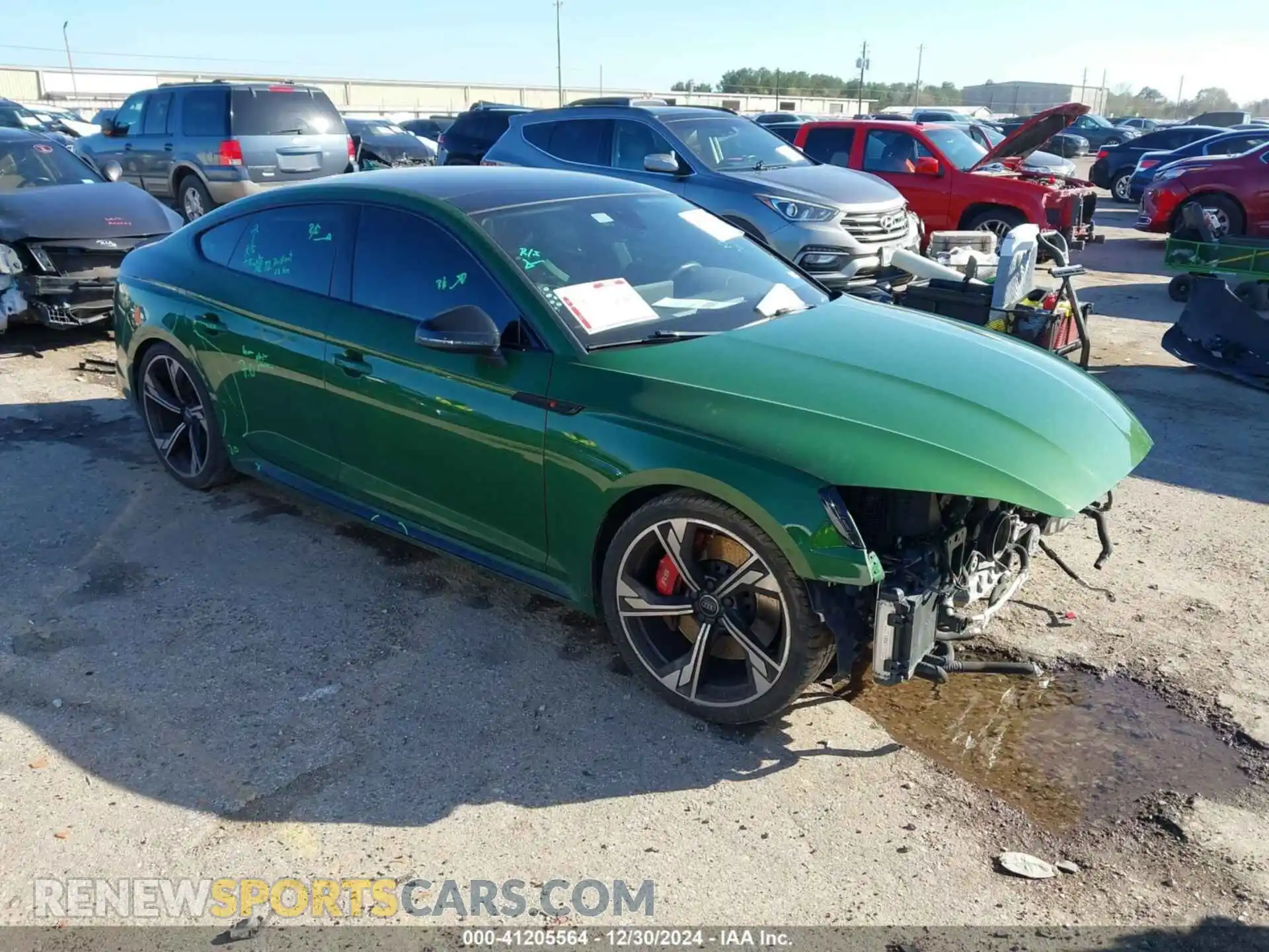 1 Photograph of a damaged car WUABWCF54KA904316 AUDI RS 5 2019