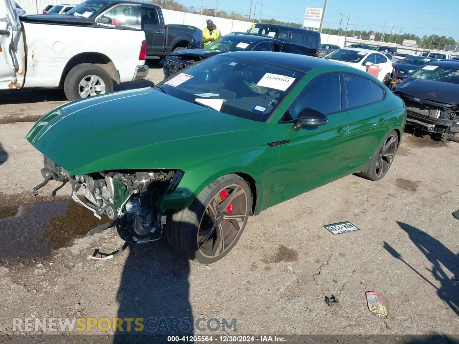 2 Photograph of a damaged car WUABWCF54KA904316 AUDI RS 5 2019