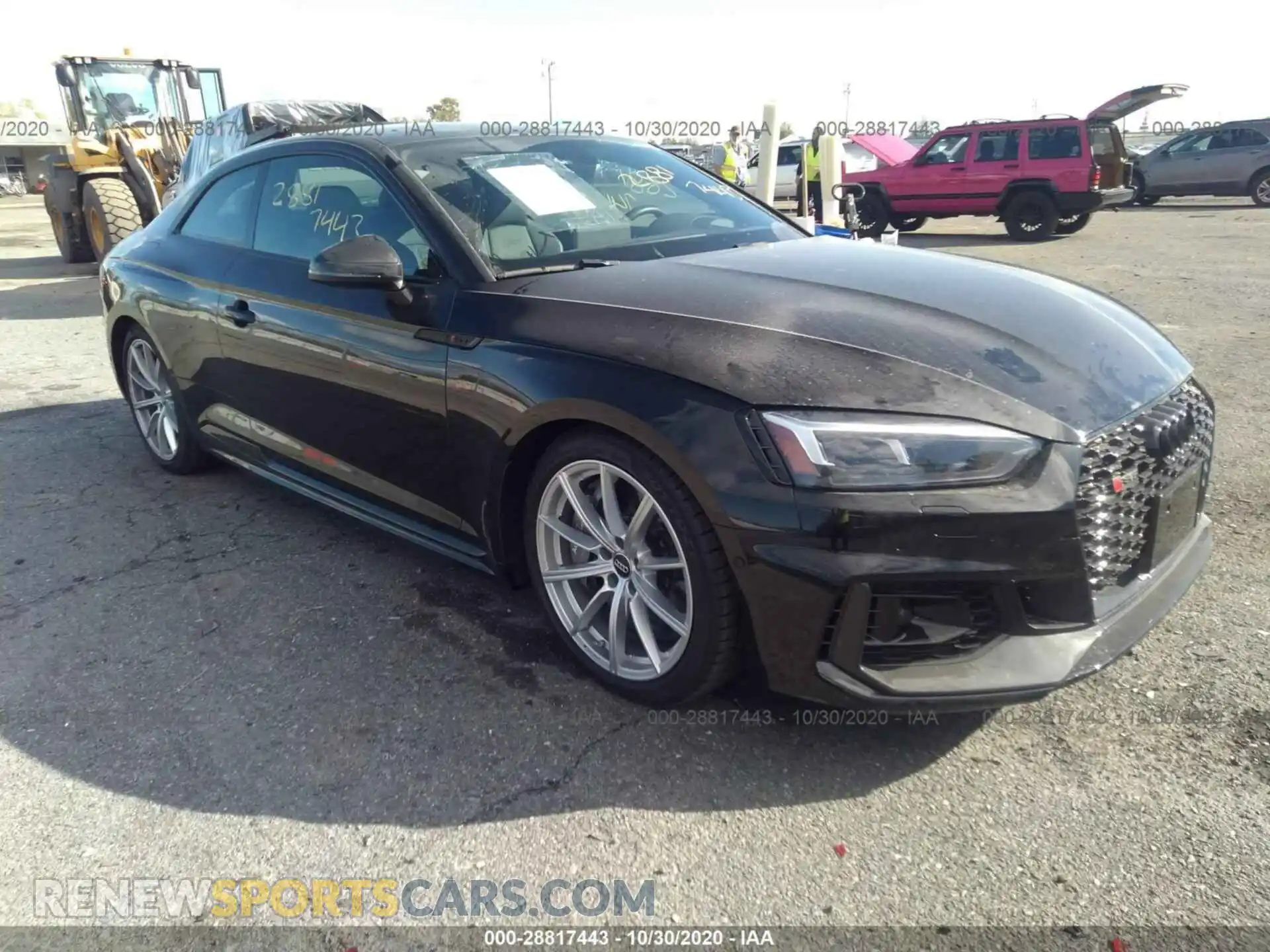 1 Photograph of a damaged car WUAPWAF55KA903945 AUDI RS 5 COUPE 2019