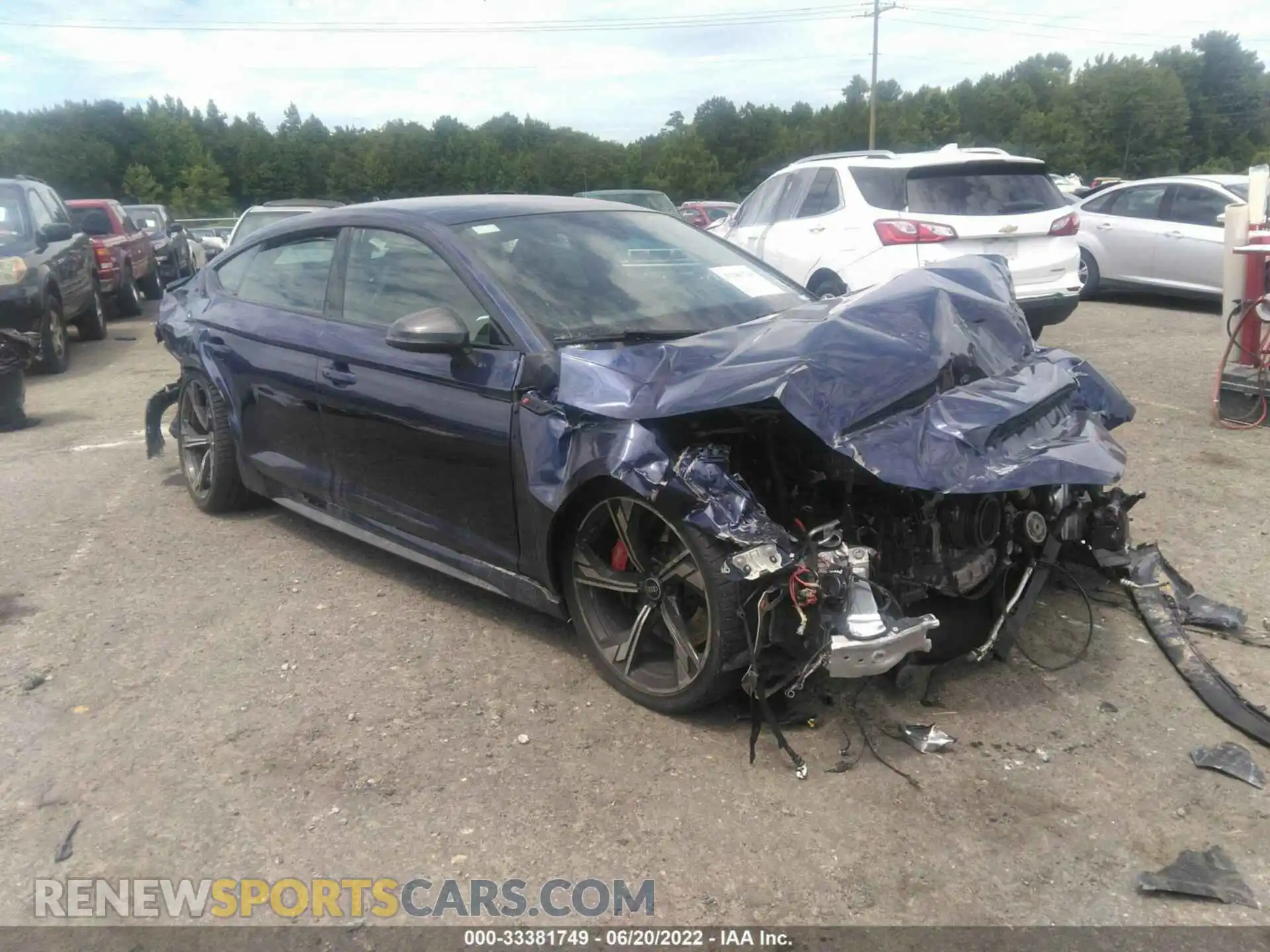 1 Фотография поврежденного автомобиля WUAAWCF59MA902723 AUDI RS 5 SPORTBACK 2021
