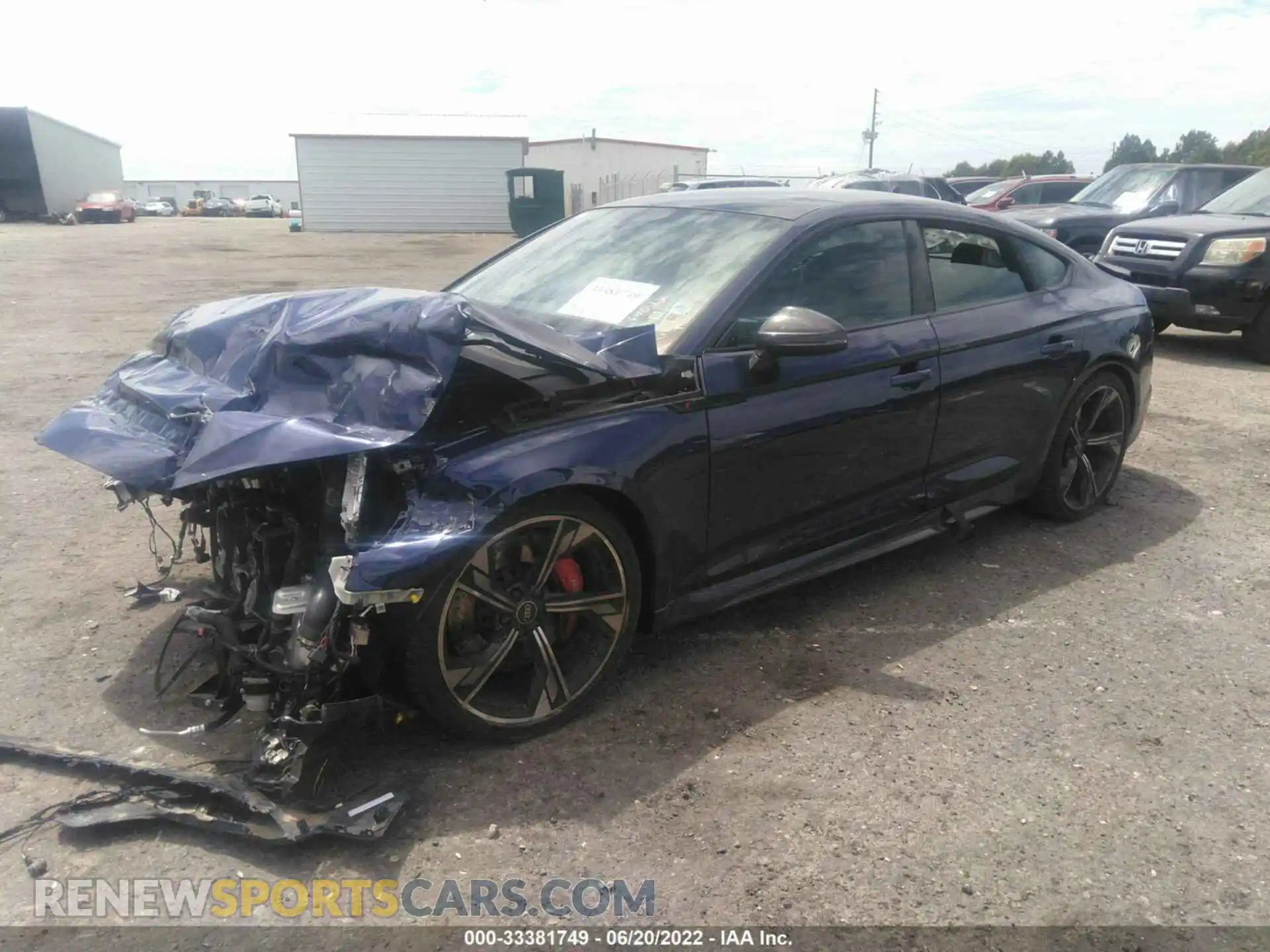 2 Фотография поврежденного автомобиля WUAAWCF59MA902723 AUDI RS 5 SPORTBACK 2021