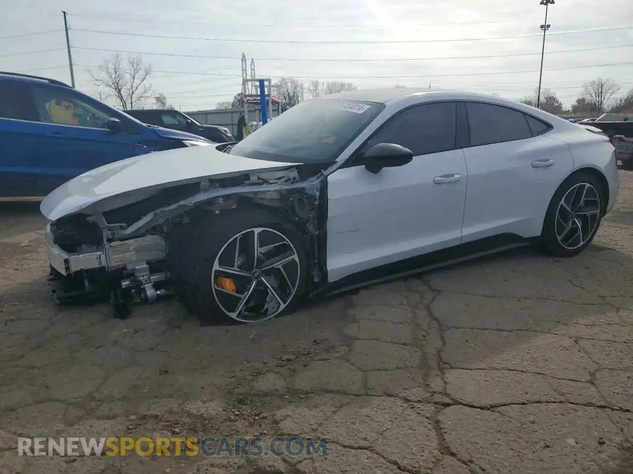 1 fotografías del automóvil dañado WAUBHBFW5R7900466 AUDI RS E-TRON 2024