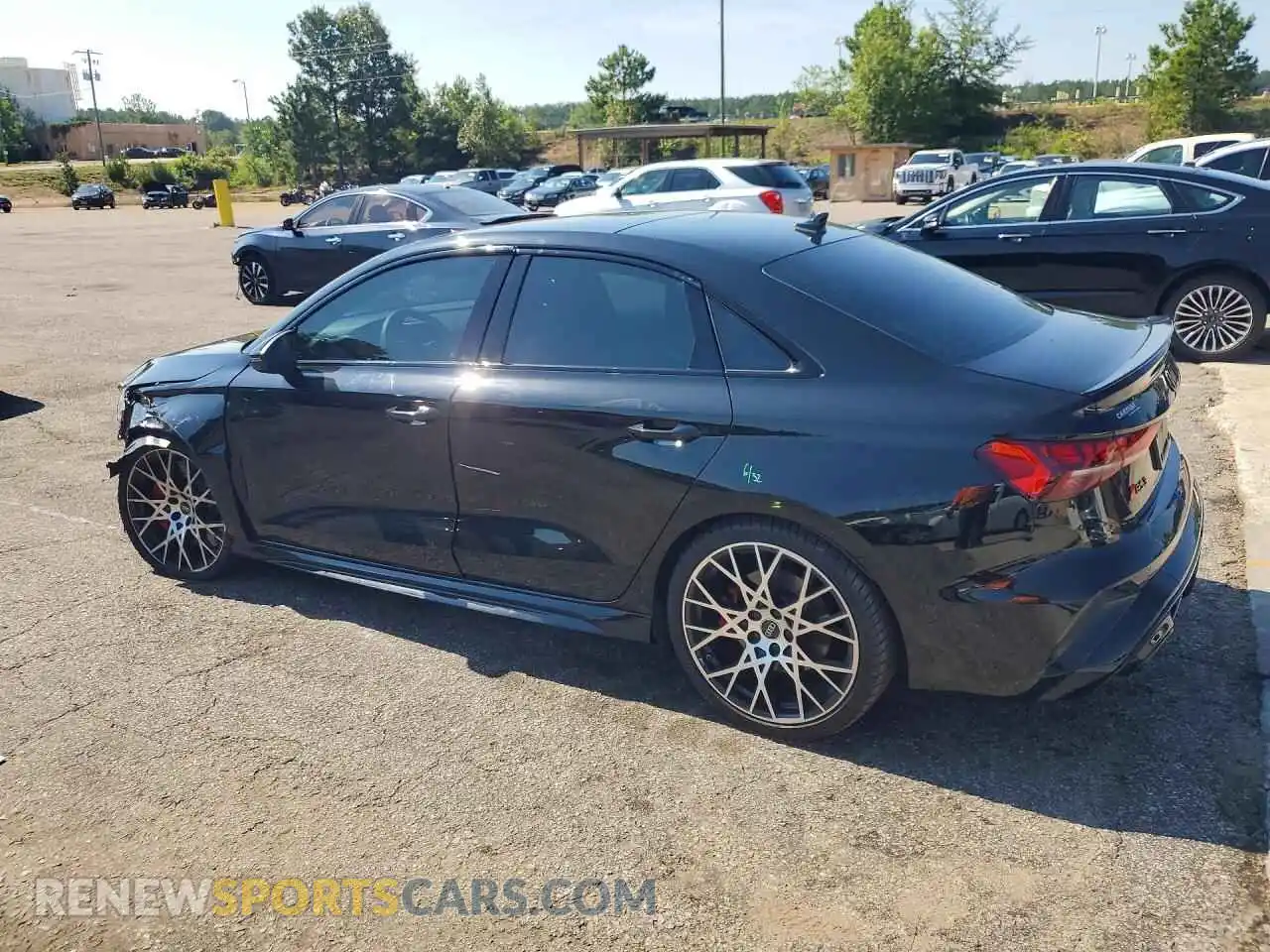 2 Photograph of a damaged car WUAGWDGY6SA909635 AUDI RS3 2025