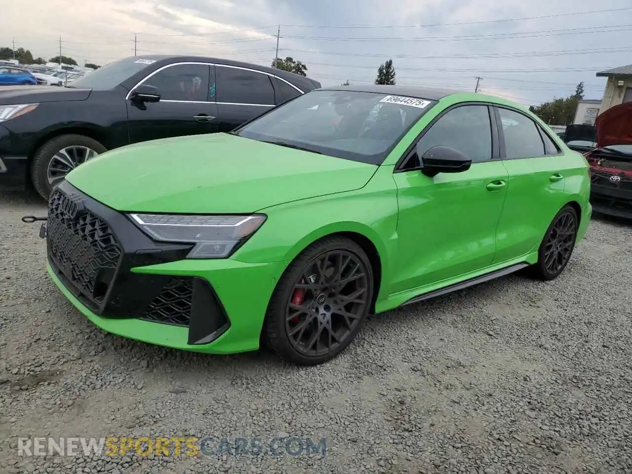 1 Photograph of a damaged car WUAGWDGYXSA909895 AUDI RS3 2025