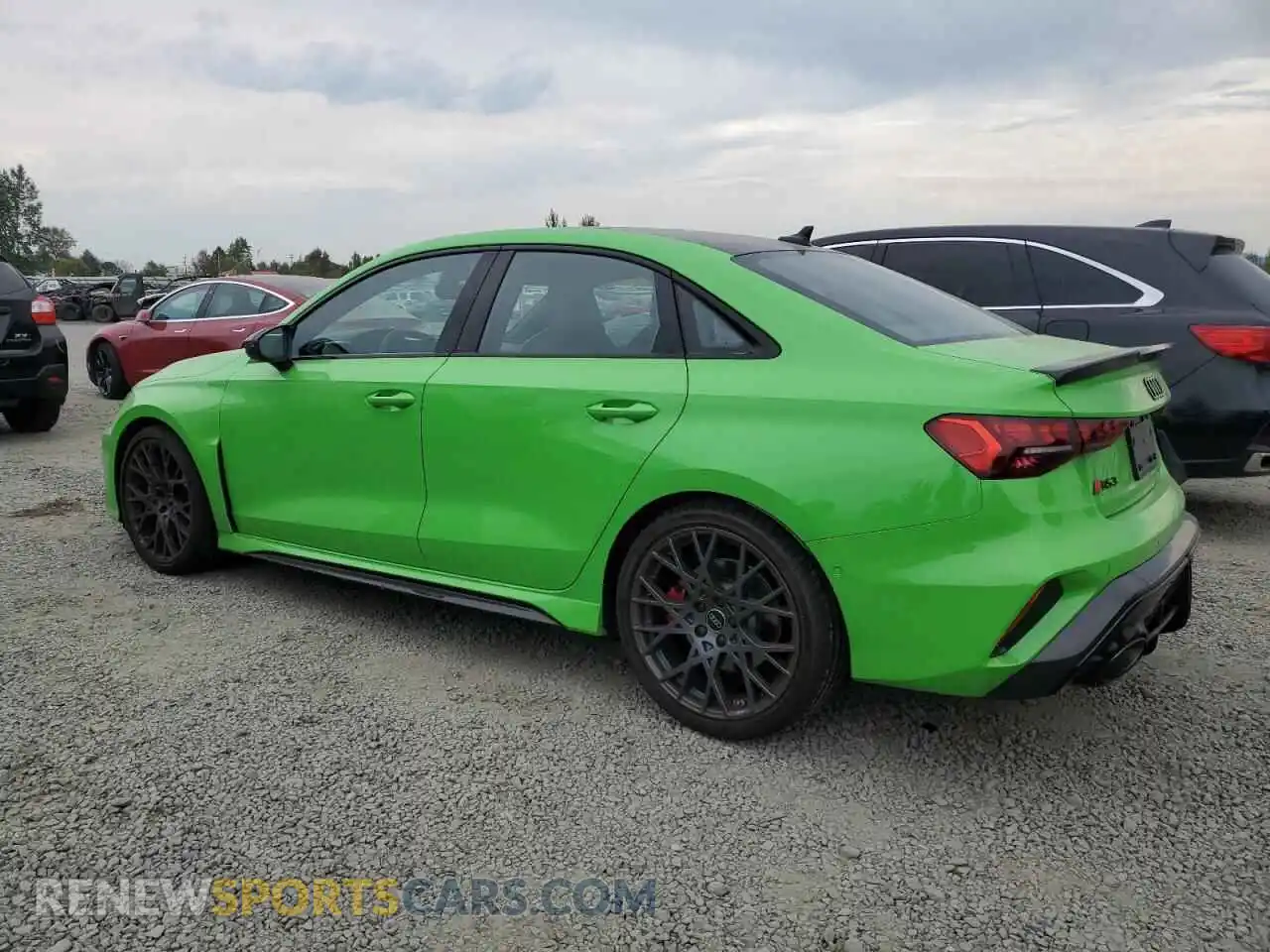 2 Photograph of a damaged car WUAGWDGYXSA909895 AUDI RS3 2025