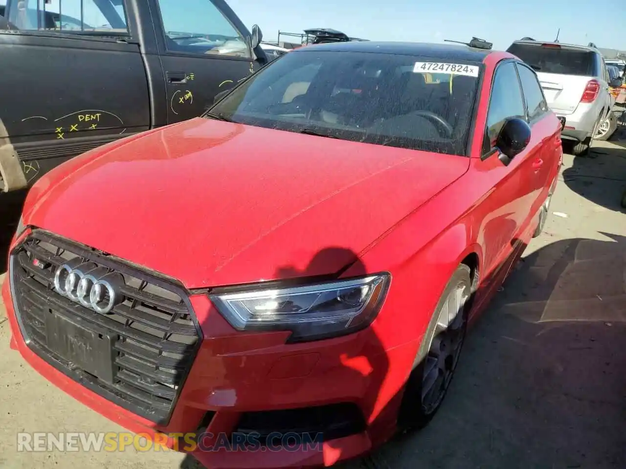 1 Photograph of a damaged car WAUB1GFF5LA100729 AUDI S3 2020