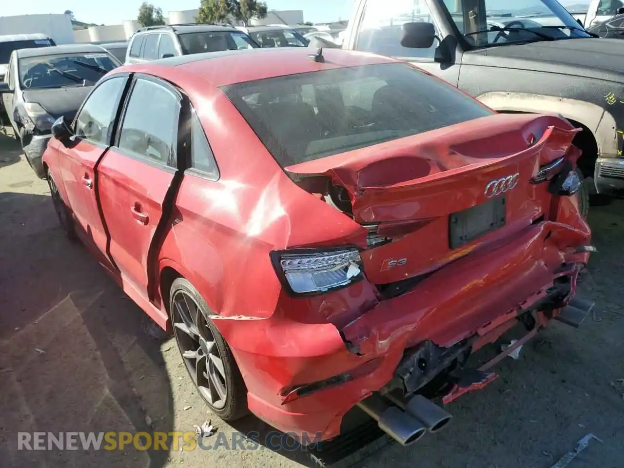 2 Photograph of a damaged car WAUB1GFF5LA100729 AUDI S3 2020