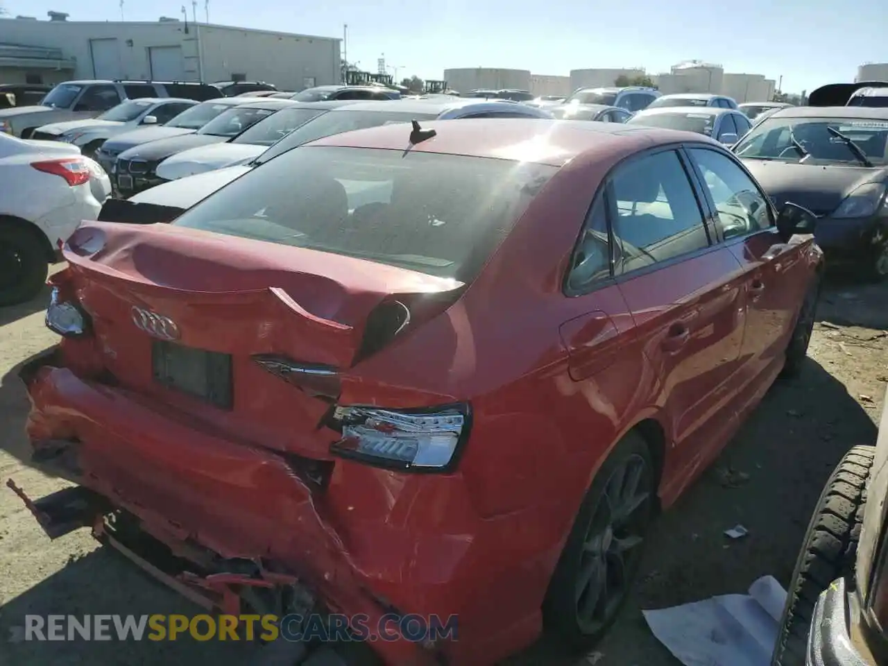 3 Photograph of a damaged car WAUB1GFF5LA100729 AUDI S3 2020