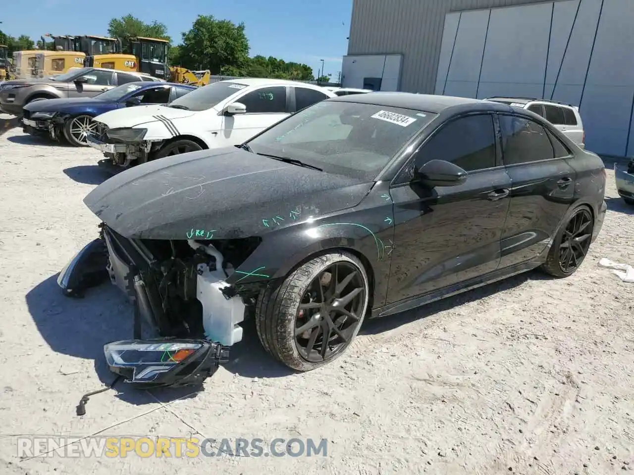 1 Photograph of a damaged car WAUG3DGY1PA068267 AUDI S3 2023