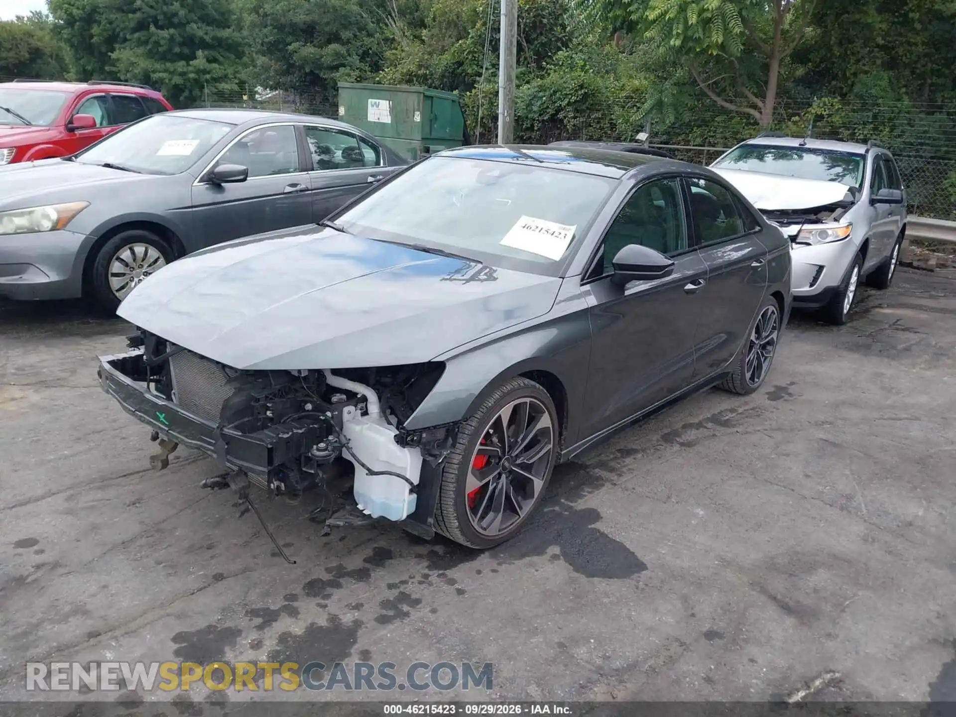 2 Photograph of a damaged car WAUH3DGY2PA062935 AUDI S3 2023