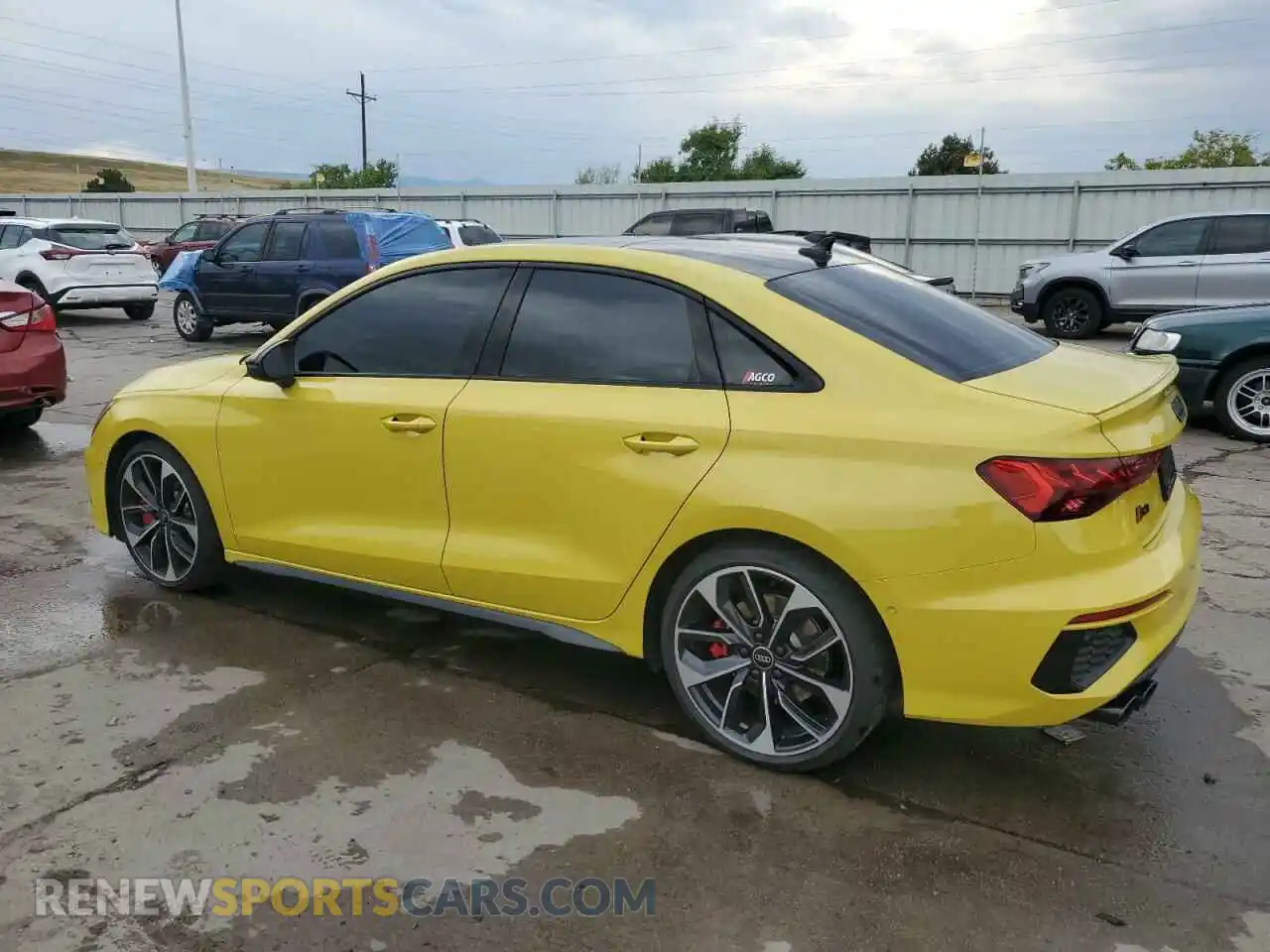 2 Photograph of a damaged car WAUH3DGY9PA075617 AUDI S3 2023