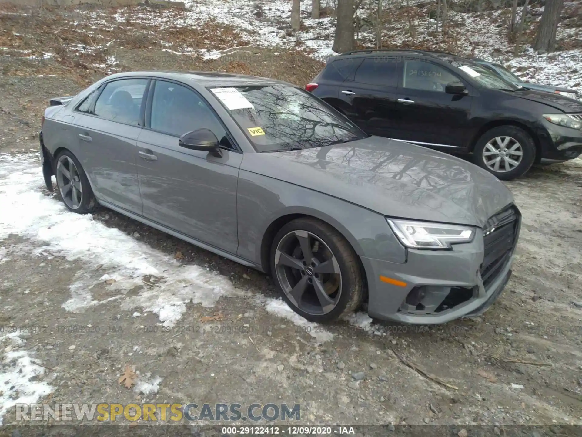 1 Photograph of a damaged car WAUB4AF47KA021953 AUDI S4 2019
