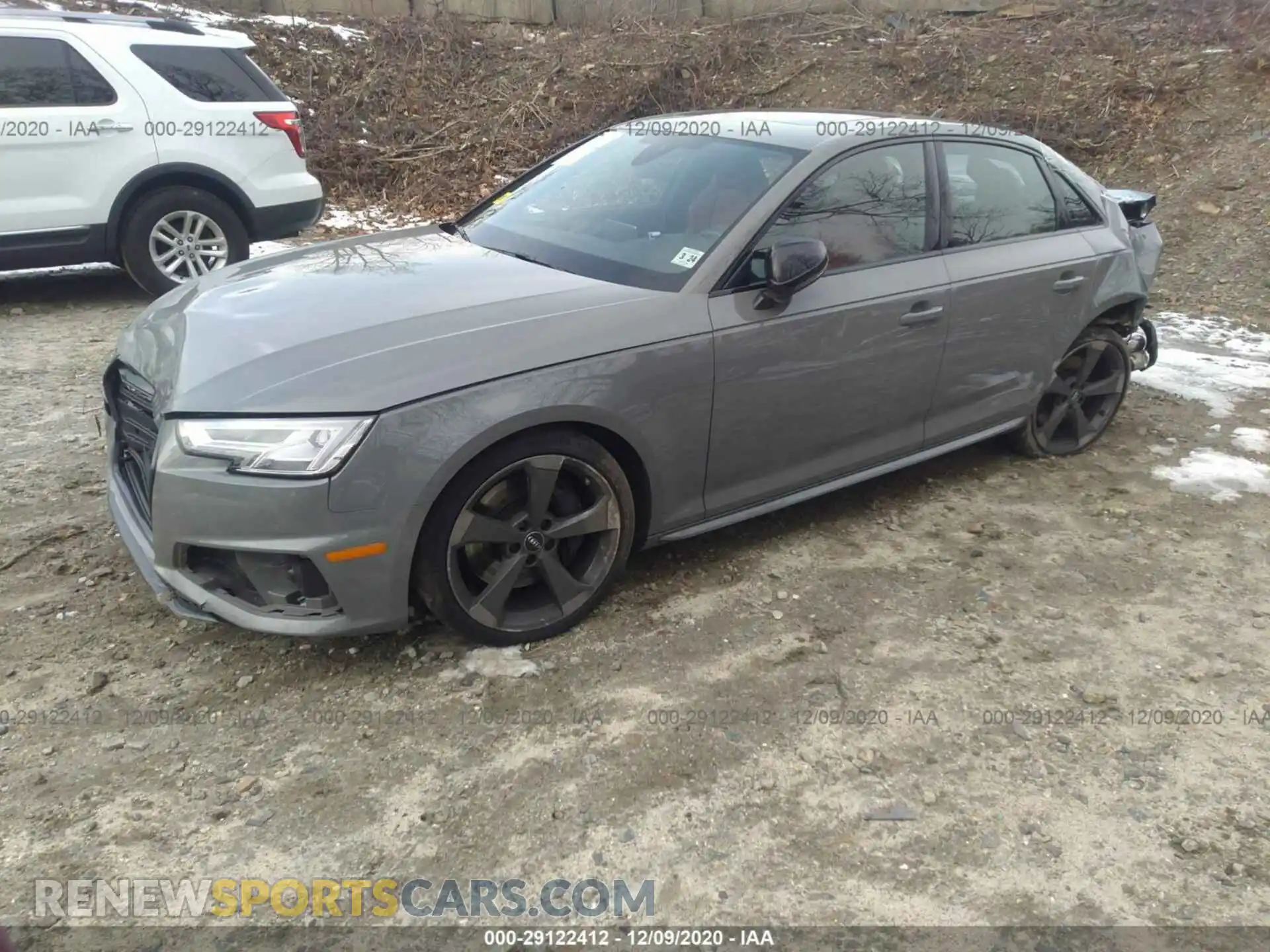 2 Photograph of a damaged car WAUB4AF47KA021953 AUDI S4 2019