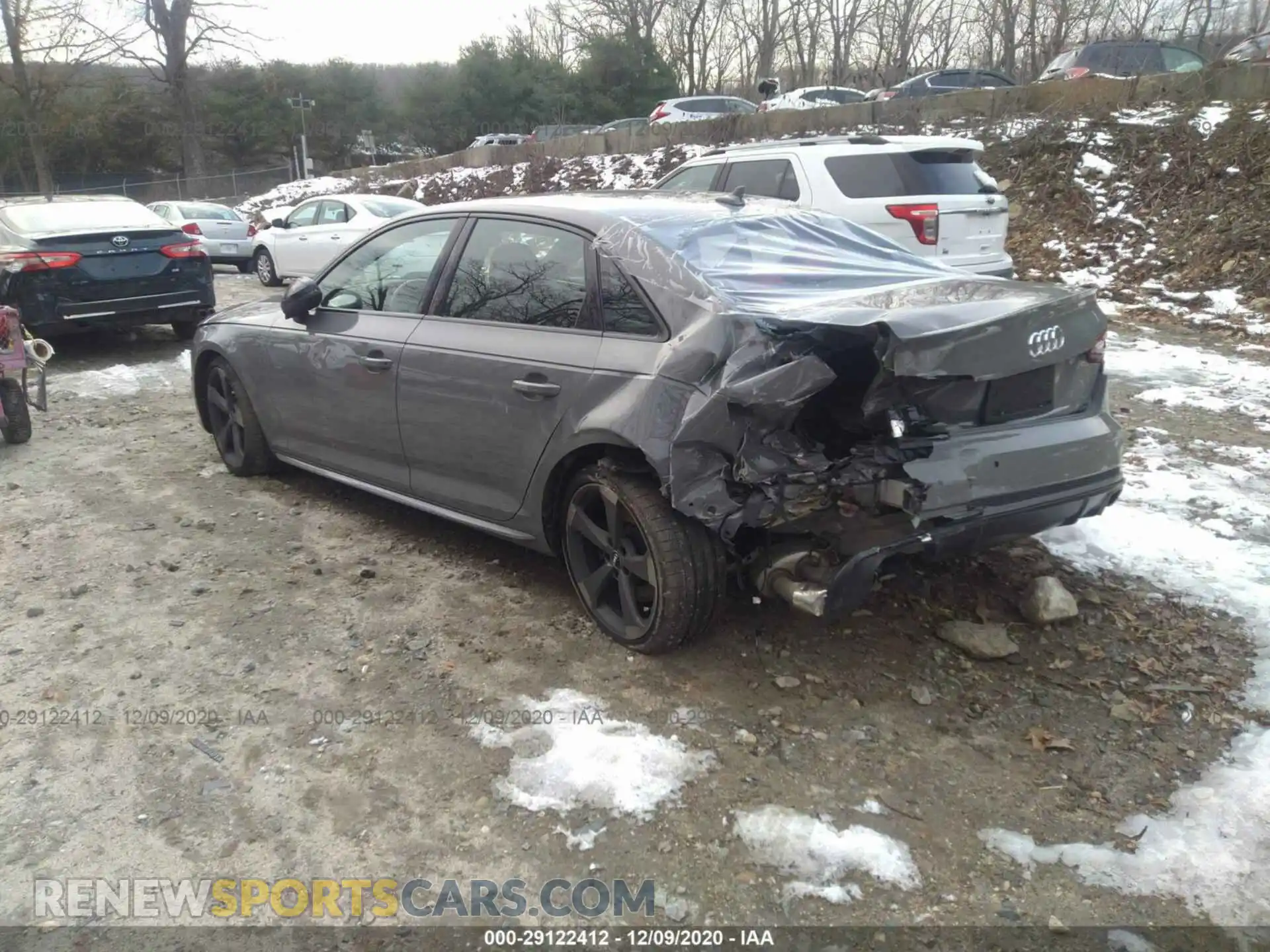 3 Photograph of a damaged car WAUB4AF47KA021953 AUDI S4 2019