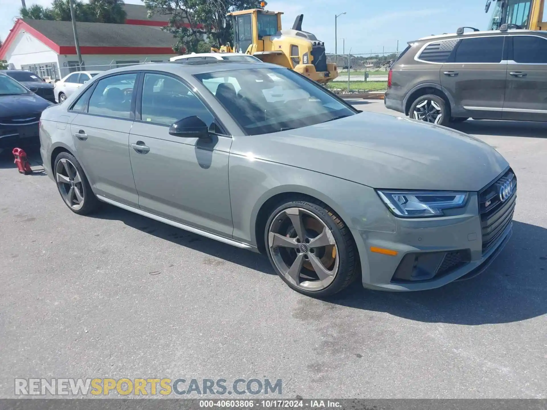 1 Photograph of a damaged car WAUB4AF49KA115784 AUDI S4 2019