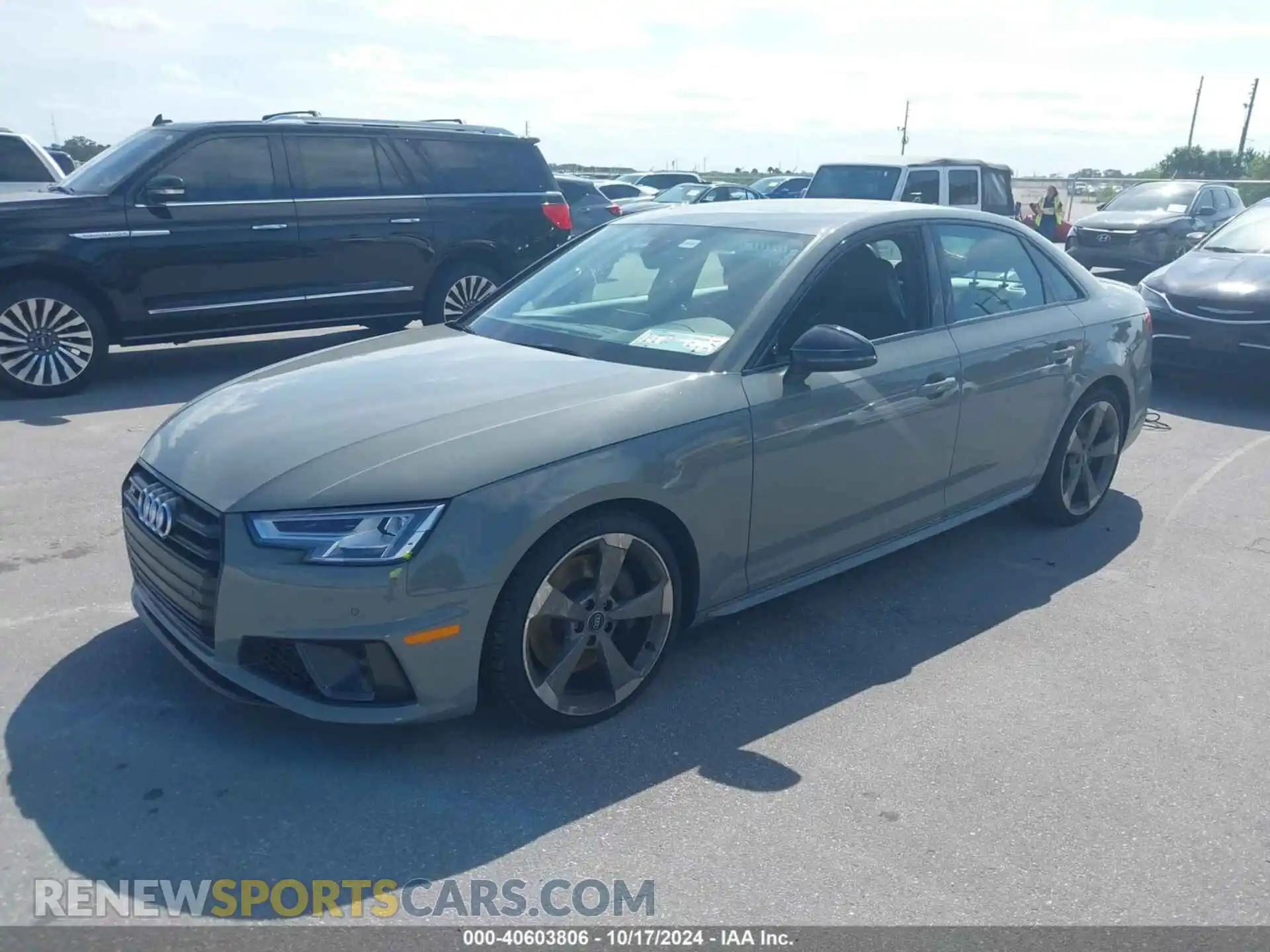 2 Photograph of a damaged car WAUB4AF49KA115784 AUDI S4 2019