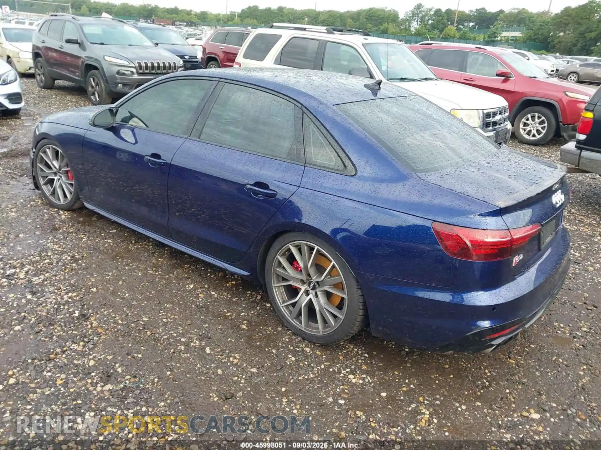 3 Photograph of a damaged car WAUB4AF48MA015551 AUDI S4 2021