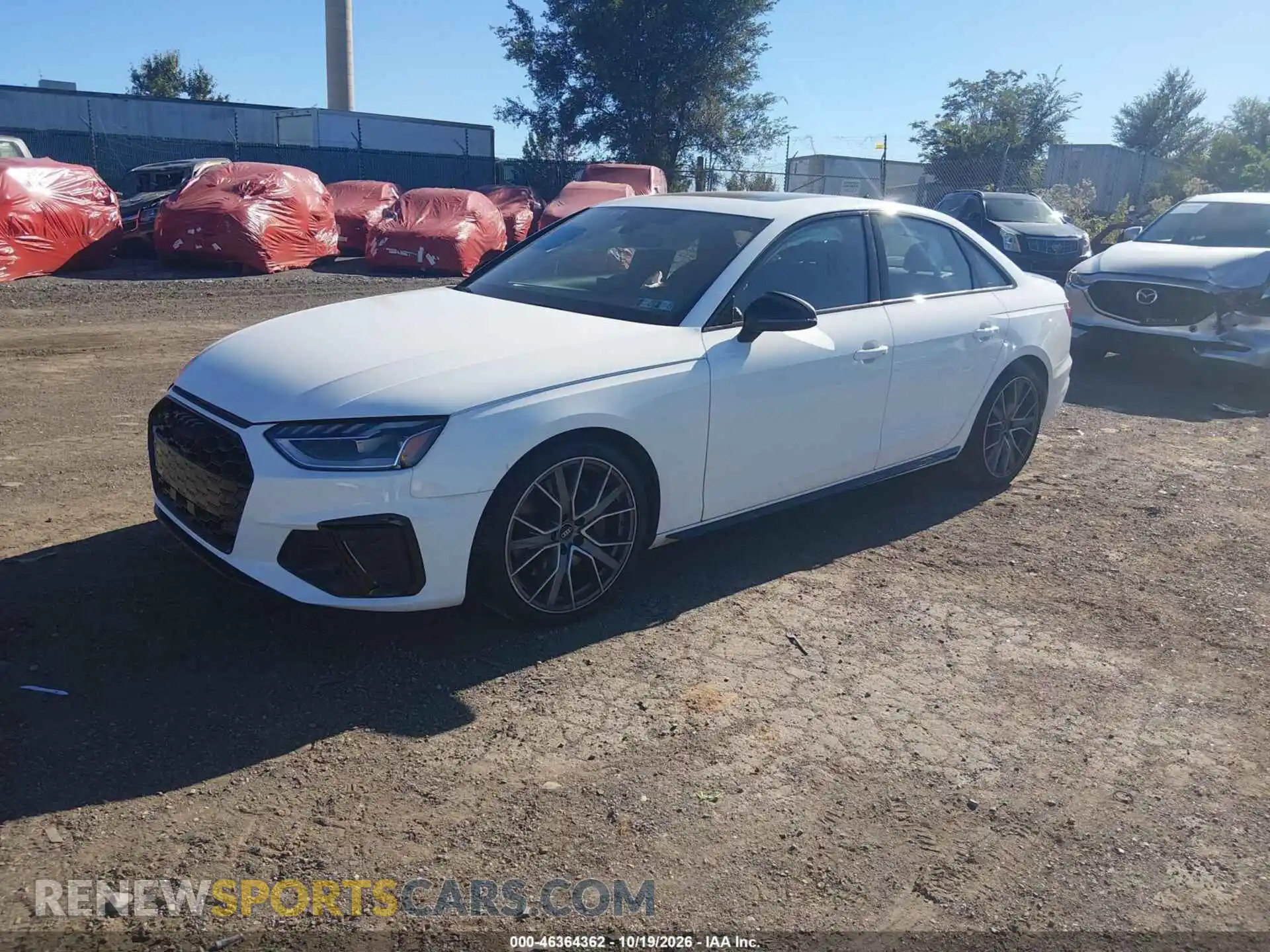 2 Photograph of a damaged car WAUB4AF44PA007449 AUDI S4 2023
