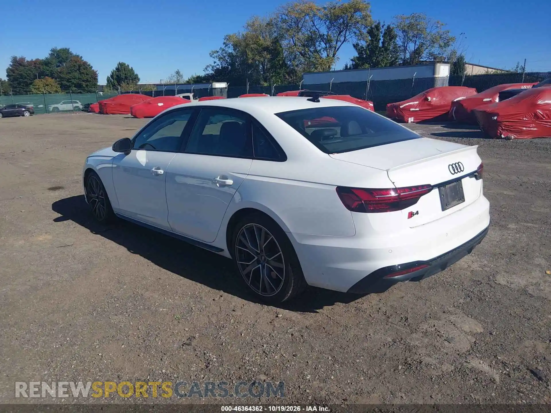 3 Photograph of a damaged car WAUB4AF44PA007449 AUDI S4 2023