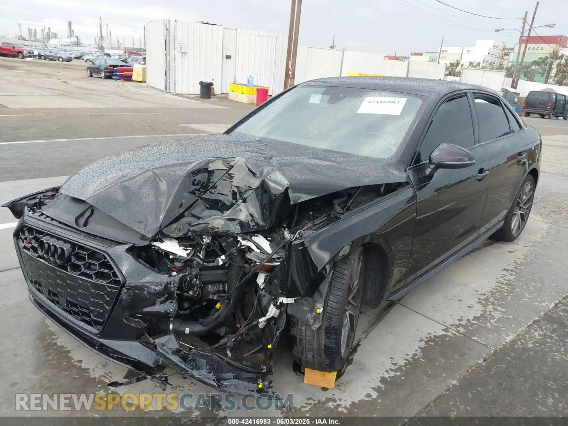 2 Photograph of a damaged car WAUB4AF48RA008168 AUDI S4 2024