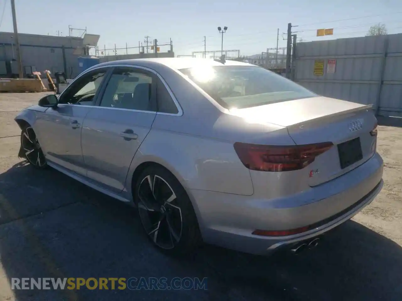 3 Photograph of a damaged car WAUA4AF40KA006044 AUDI S4/RS4 2019